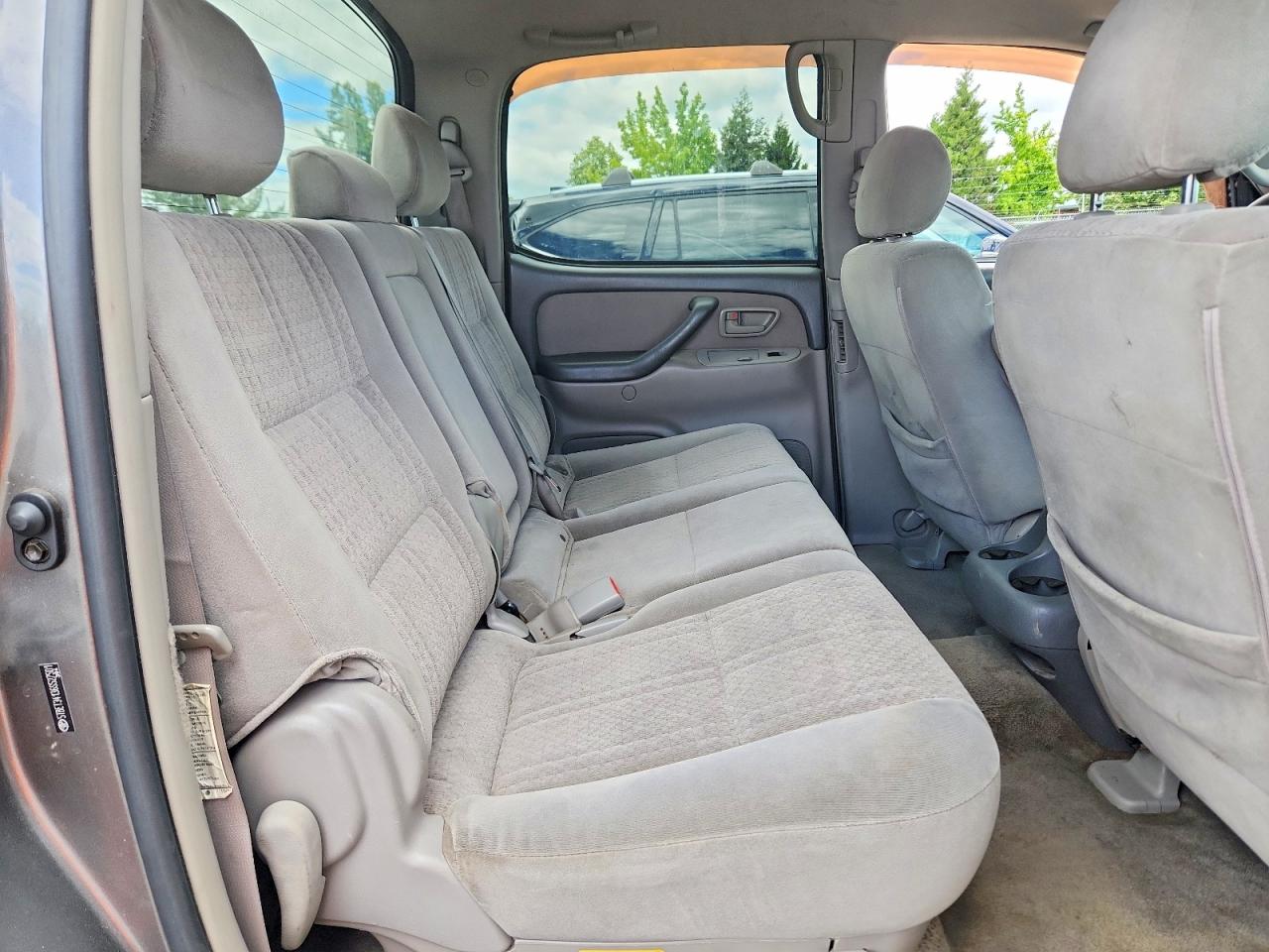 2006 Toyota Tundra Double Cab Sr5 Gray vin: 5TBET34136S527501