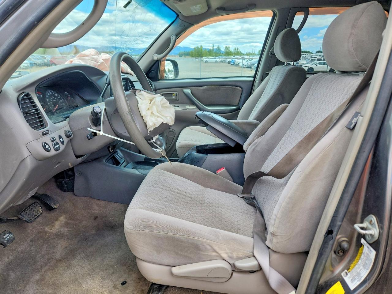 2006 Toyota Tundra Double Cab Sr5 Gray vin: 5TBET34136S527501