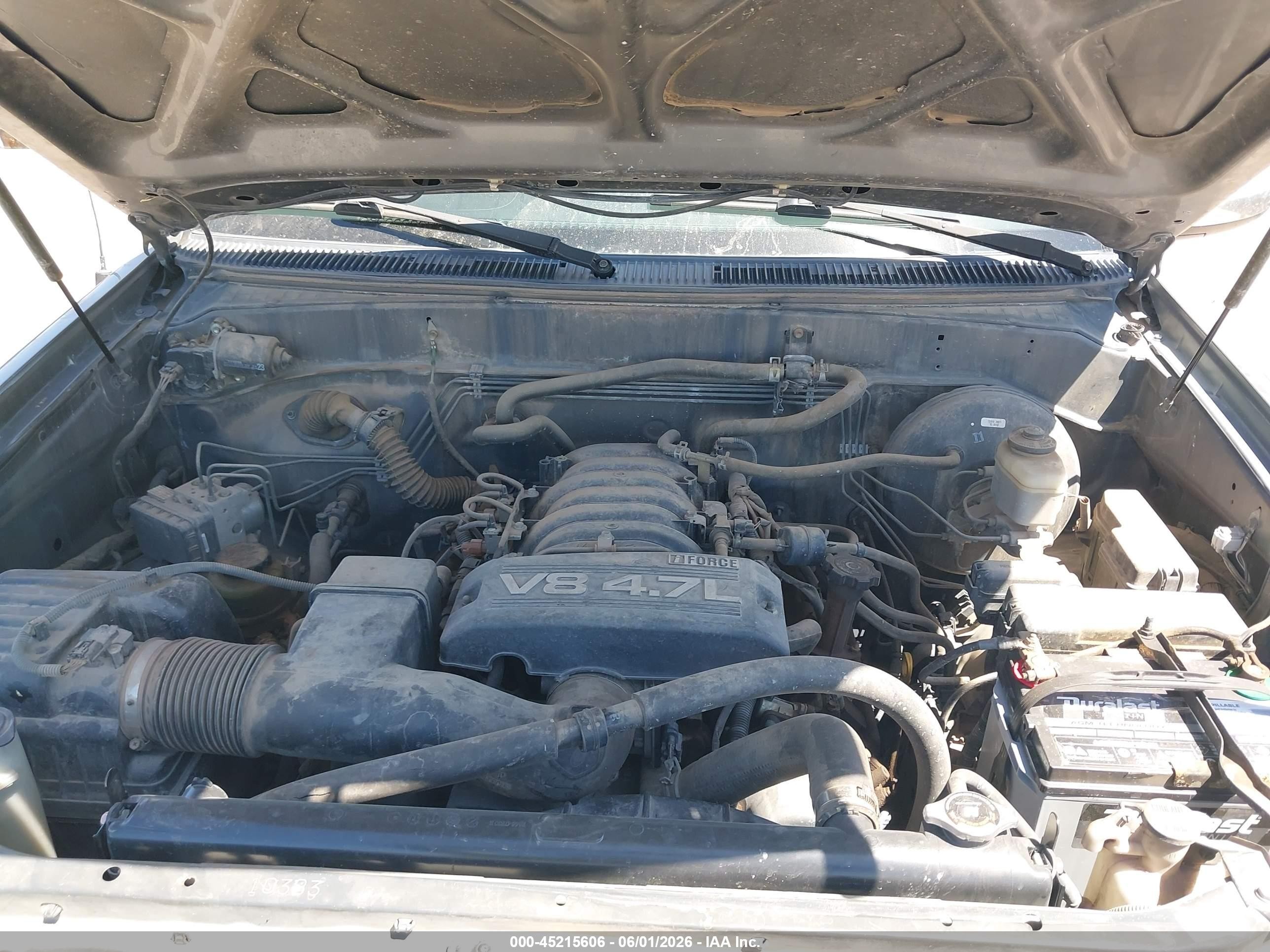 2006 Toyota Tundra Sr5 V8 Gray vin: 5TBET34136S528518