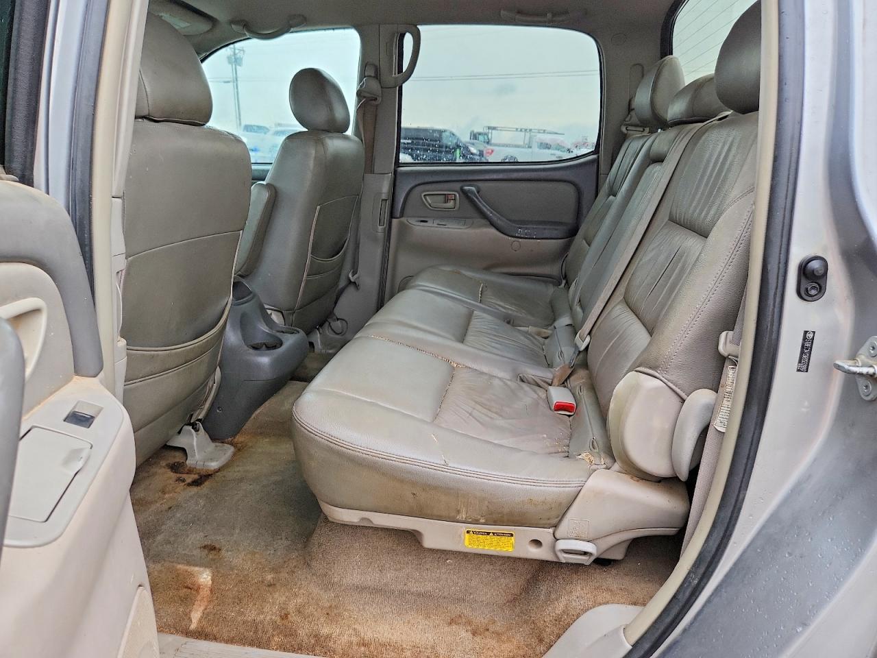 2006 Toyota Tundra Double Cab Sr5 Silver vin: 5TBET34136S552897