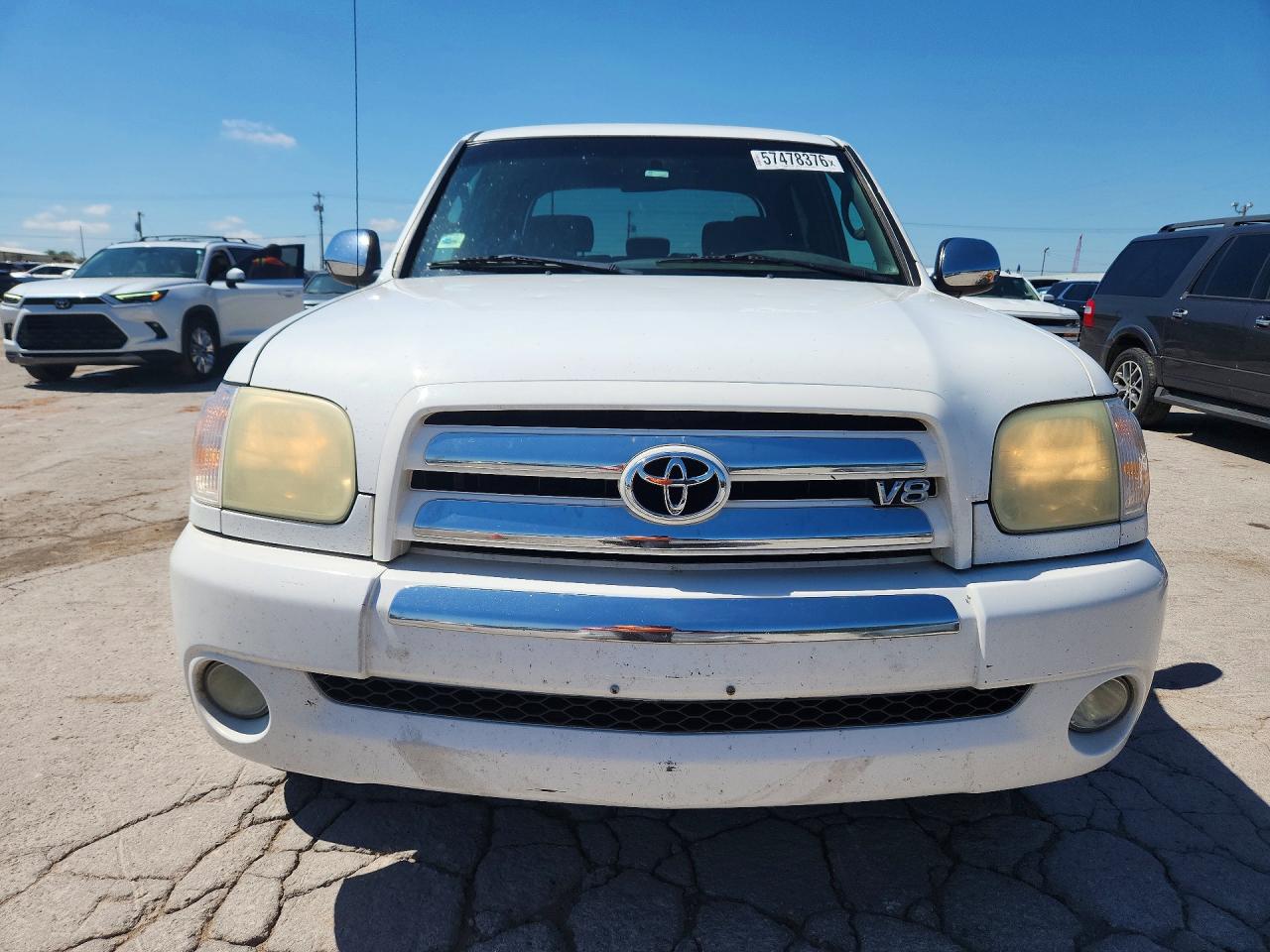 2006 Toyota Tundra Double Cab Sr5 Белый vin: 5TBET34146S516362