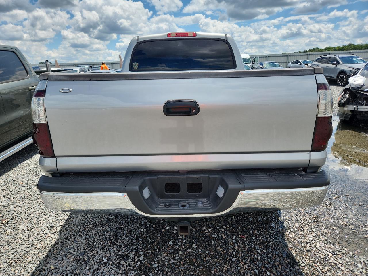 2006 Toyota Tundra Double Cab Sr5 Серебряный vin: 5TBET34146S554657