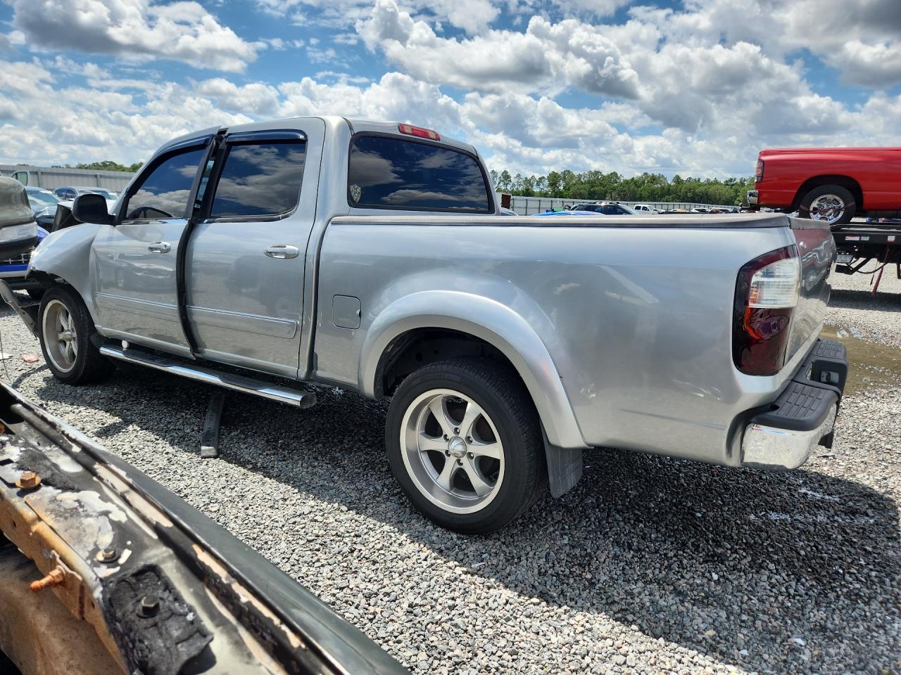 2006 Toyota Tundra Double Cab Sr5 Серебряный vin: 5TBET34146S554657