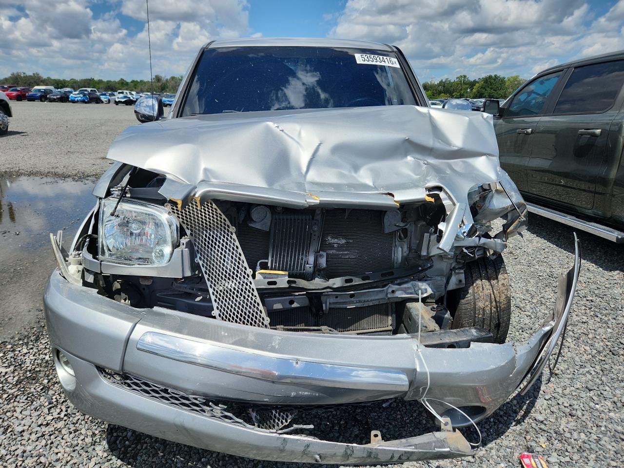 2006 Toyota Tundra Double Cab Sr5 Серебряный vin: 5TBET34146S554657