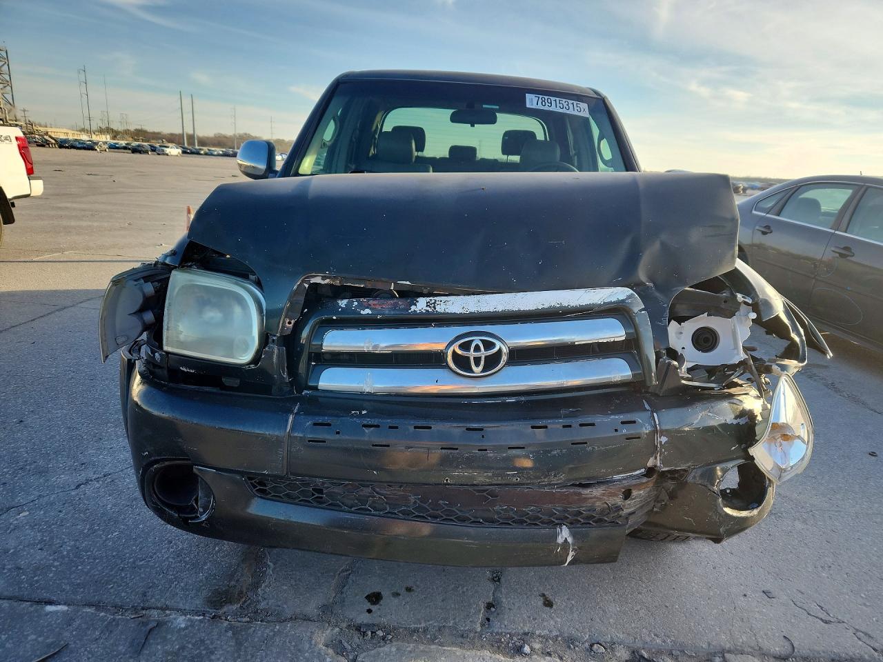 2006 Toyota Tundra Sr5 Green vin: 5TBET34156S502874