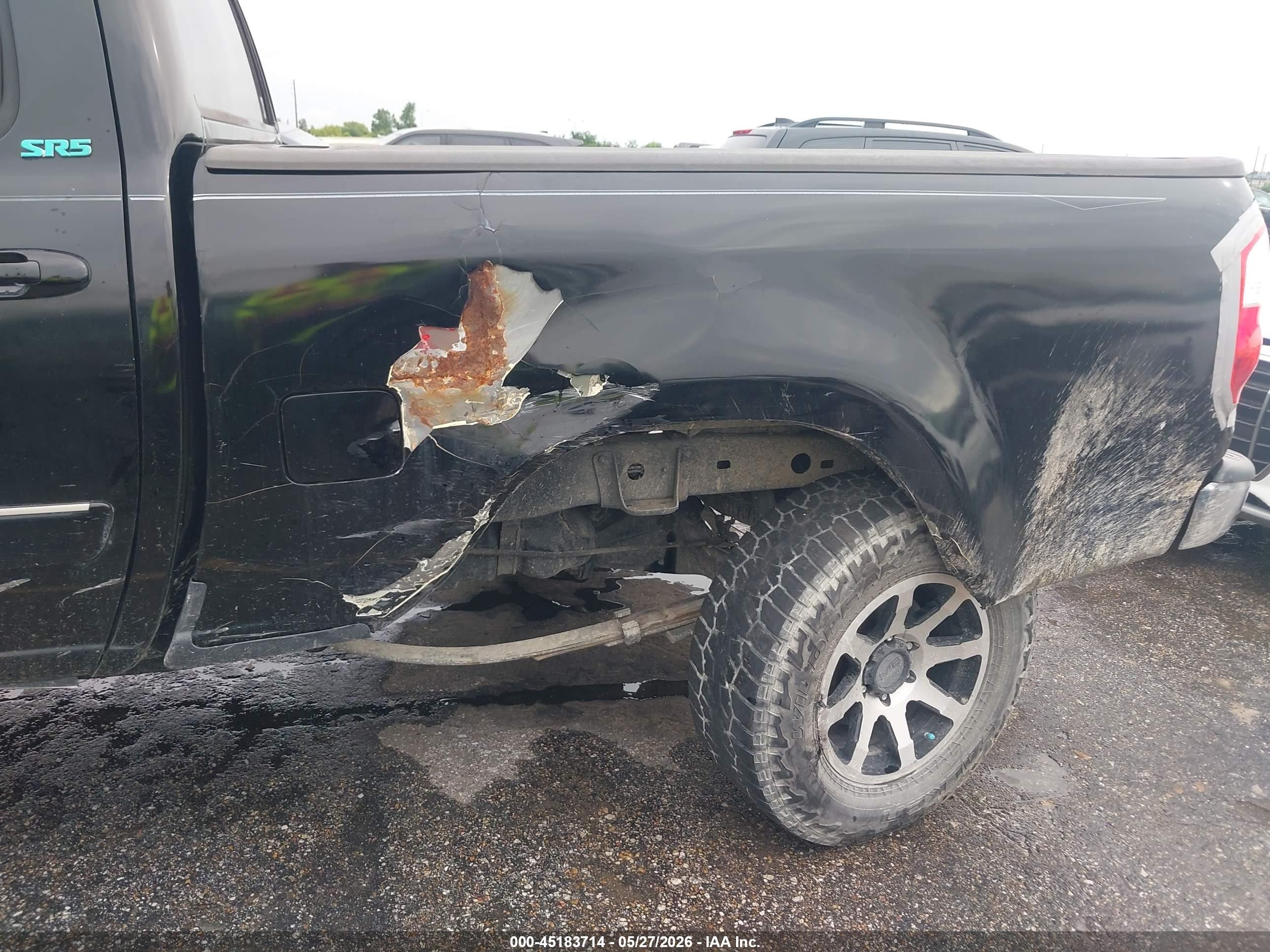 2006 Toyota Tundra Sr5 V8 Black vin: 5TBET34156S505645