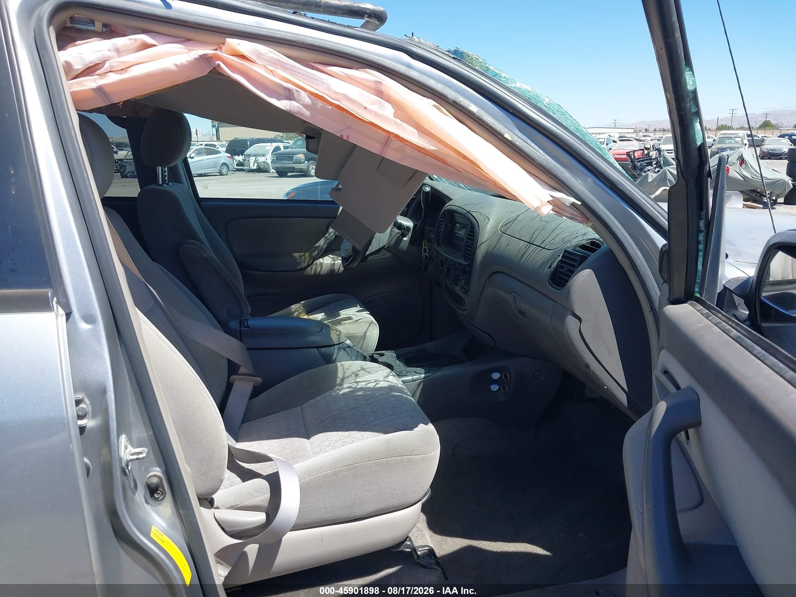2006 Toyota Tundra Sr5 V8 Silver vin: 5TBET34166S506576