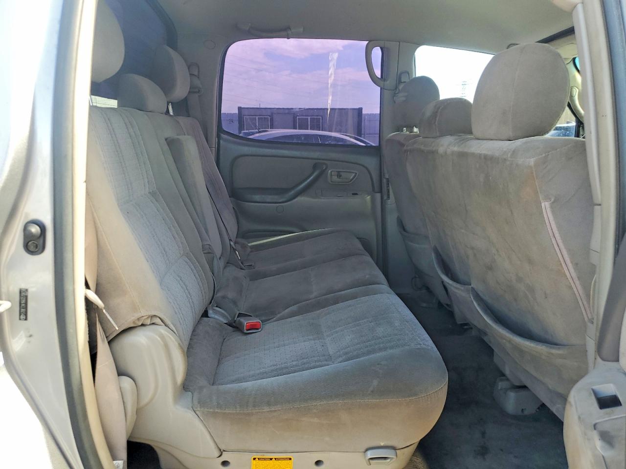 2006 Toyota Tundra Double Cab Sr5 Gray vin: 5TBET34166S510658