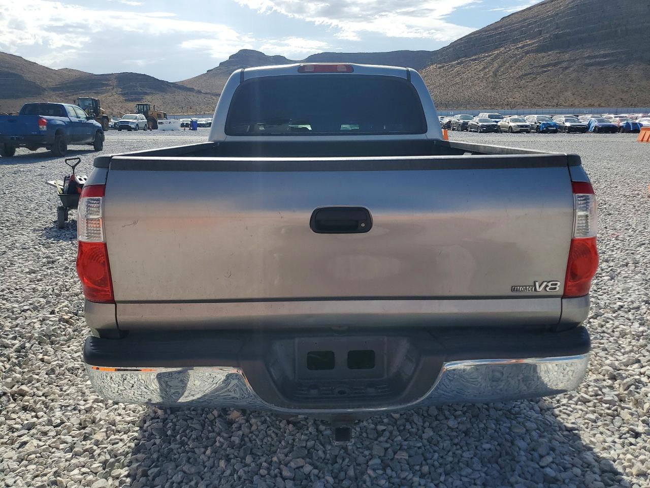 2006 Toyota Tundra Double Cab Sr5 Gray vin: 5TBET34166S510658