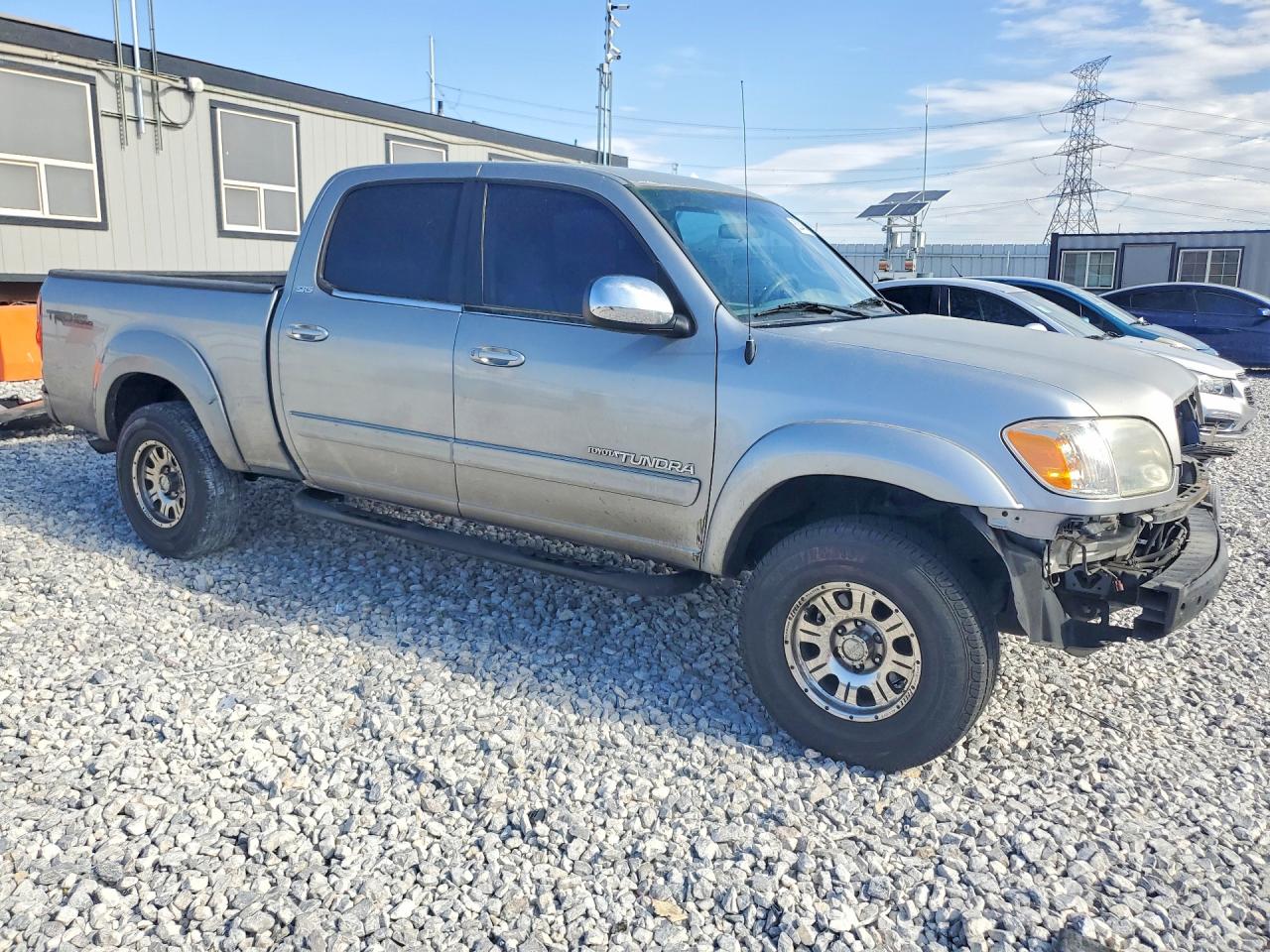 2006 Toyota Tundra Double Cab Sr5 Gray vin: 5TBET34166S510658