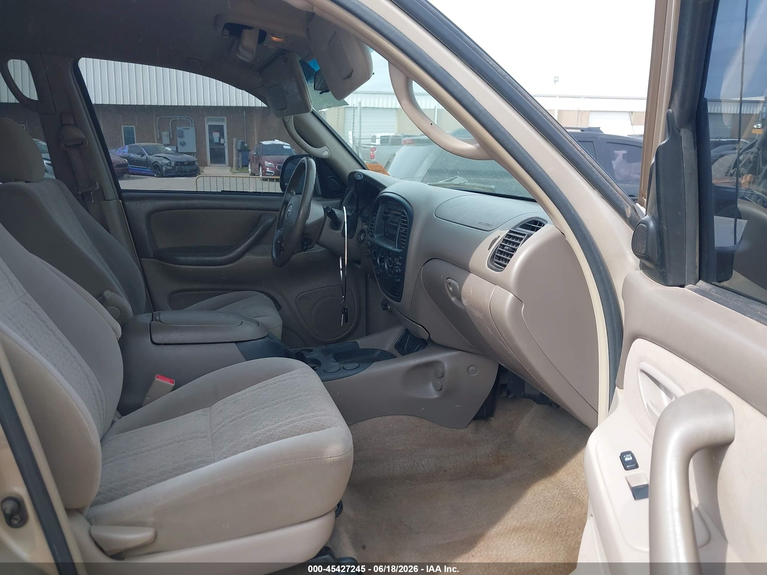 2006 Toyota Tundra Sr5 V8 Tan vin: 5TBET34166S525547