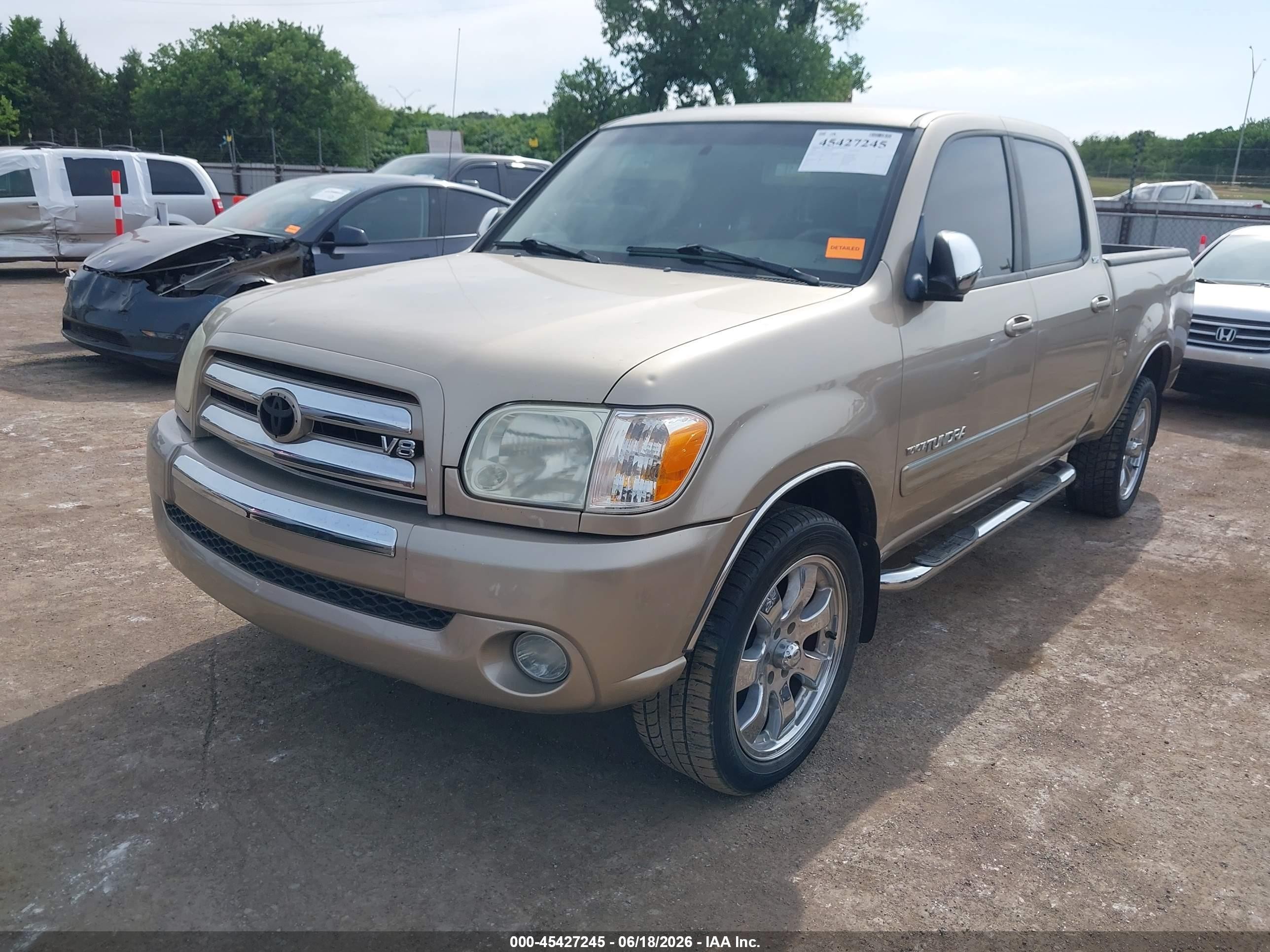 2006 Toyota Tundra Sr5 V8 Tan vin: 5TBET34166S525547