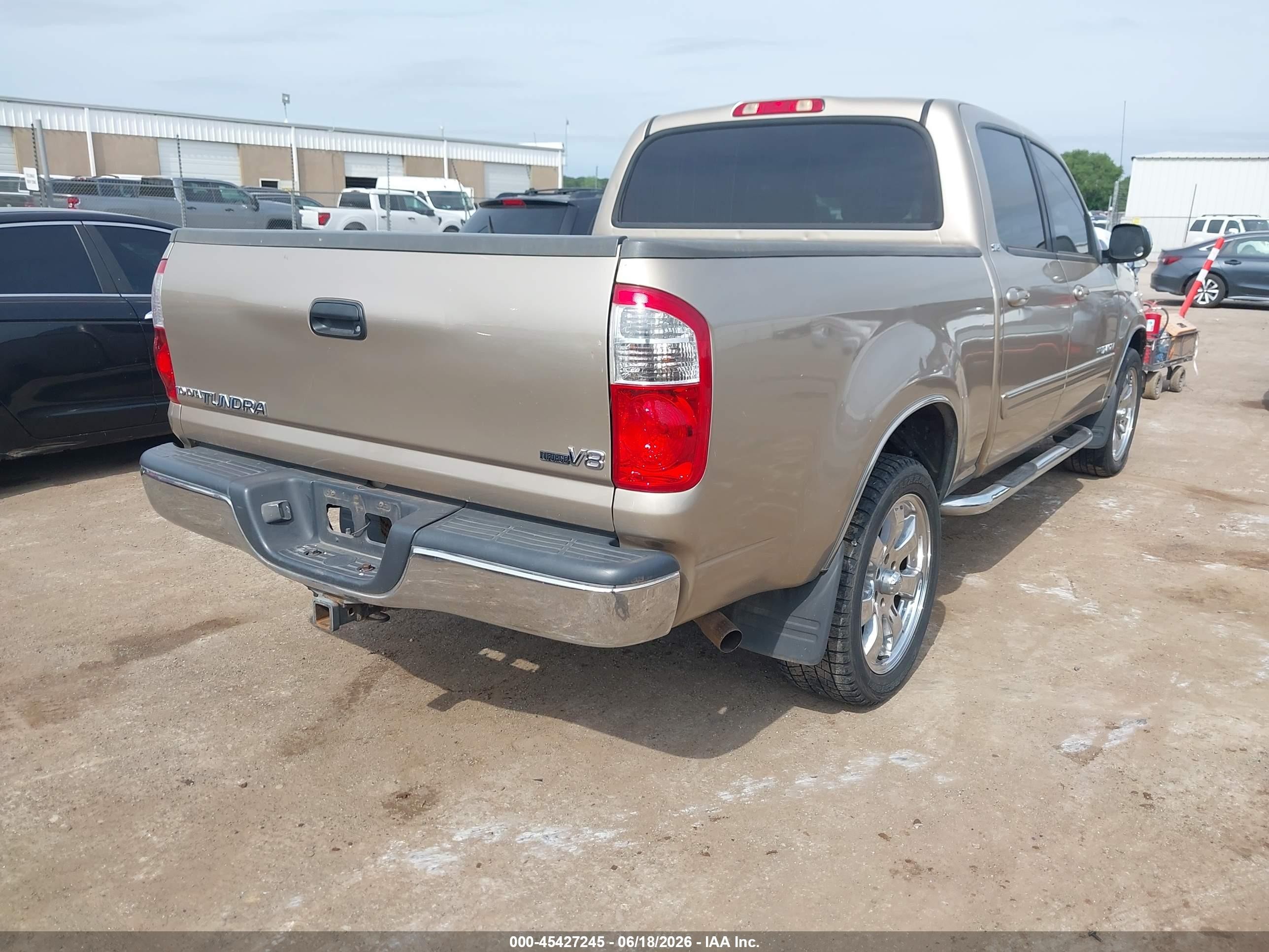 2006 Toyota Tundra Sr5 V8 Tan vin: 5TBET34166S525547