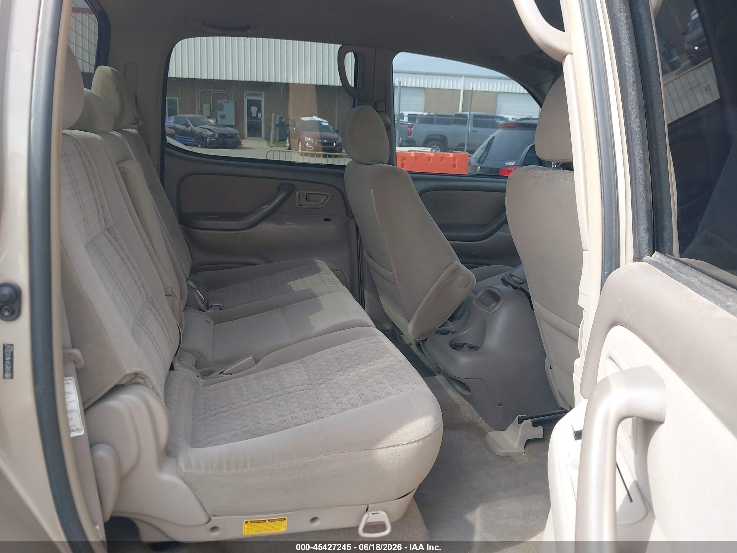 2006 Toyota Tundra Sr5 V8 Tan vin: 5TBET34166S525547