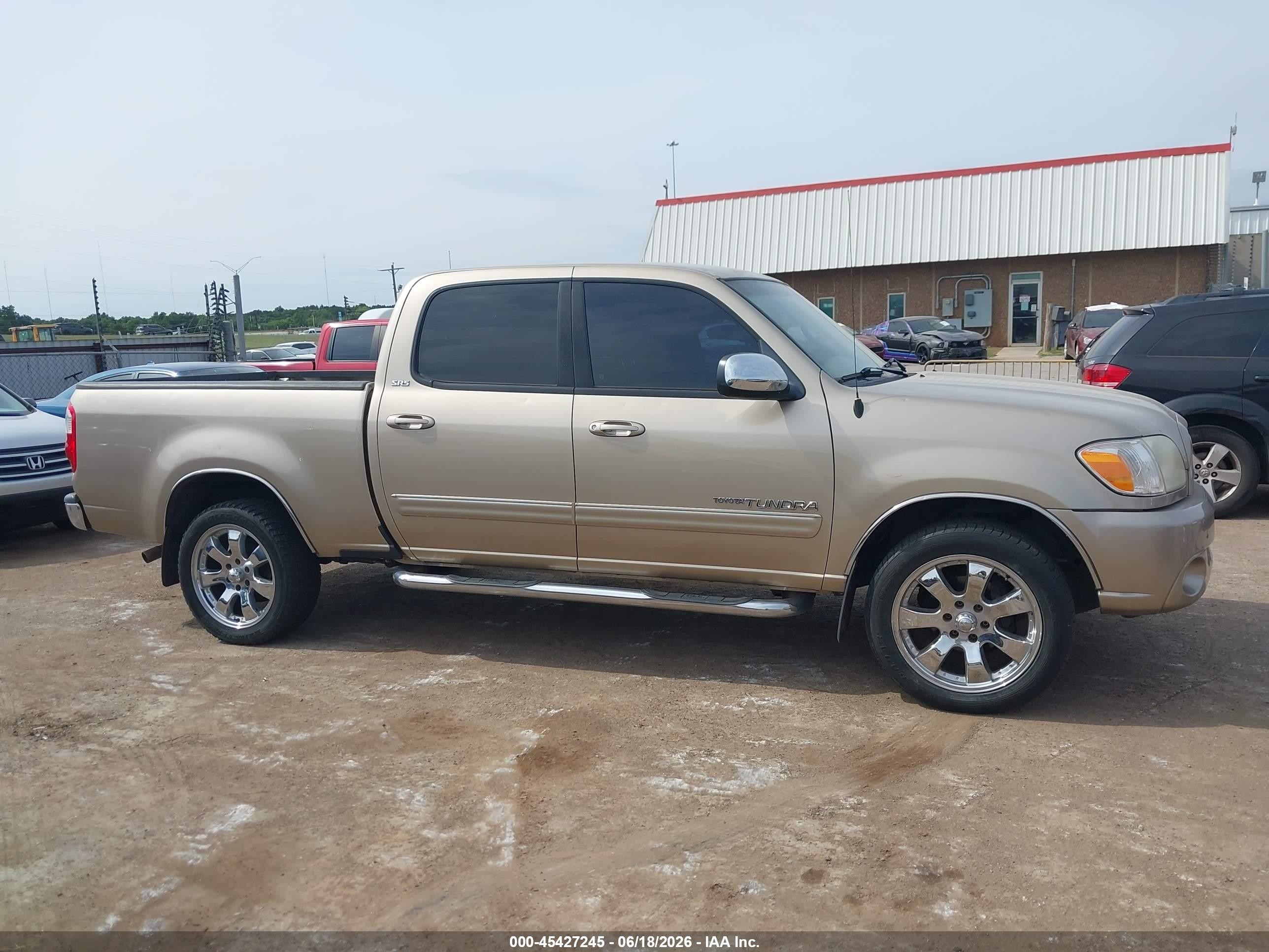 2006 Toyota Tundra Sr5 V8 Tan vin: 5TBET34166S525547