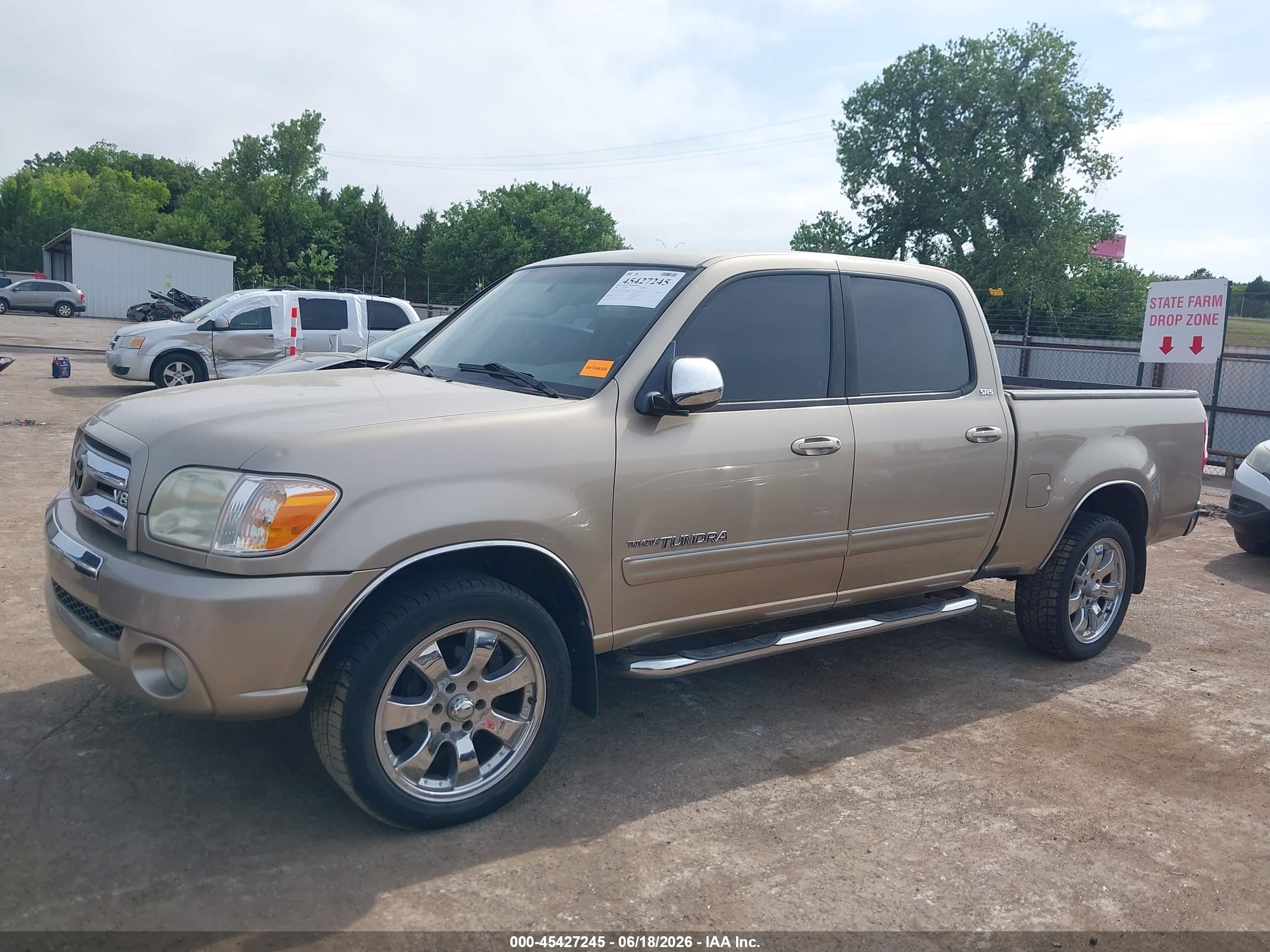 2006 Toyota Tundra Sr5 V8 Tan vin: 5TBET34166S525547