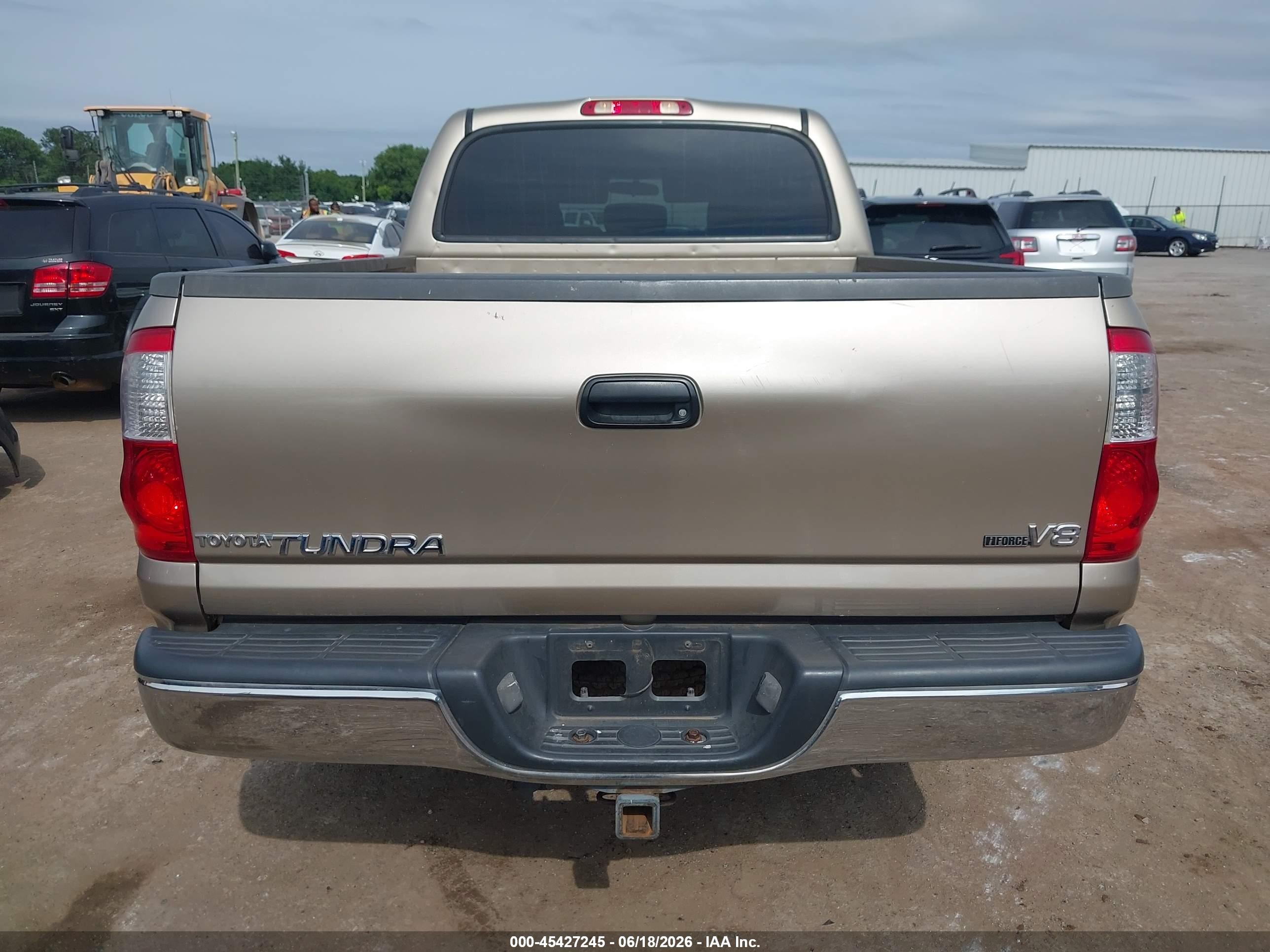 2006 Toyota Tundra Sr5 V8 Tan vin: 5TBET34166S525547
