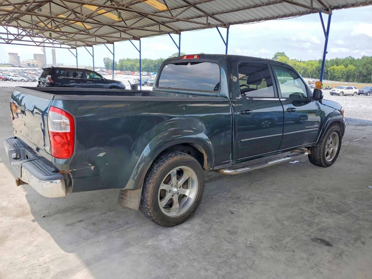 2006 Toyota Tundra Double Cab Sr5 Green vin: 5TBET34166S526780