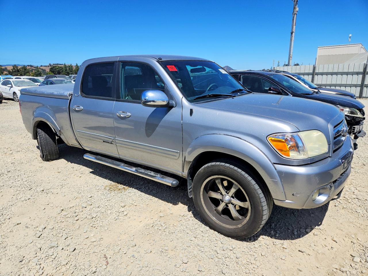 2006 Toyota Tundra Double Cab Sr5 Серебряный vin: 5TBET34166S539142