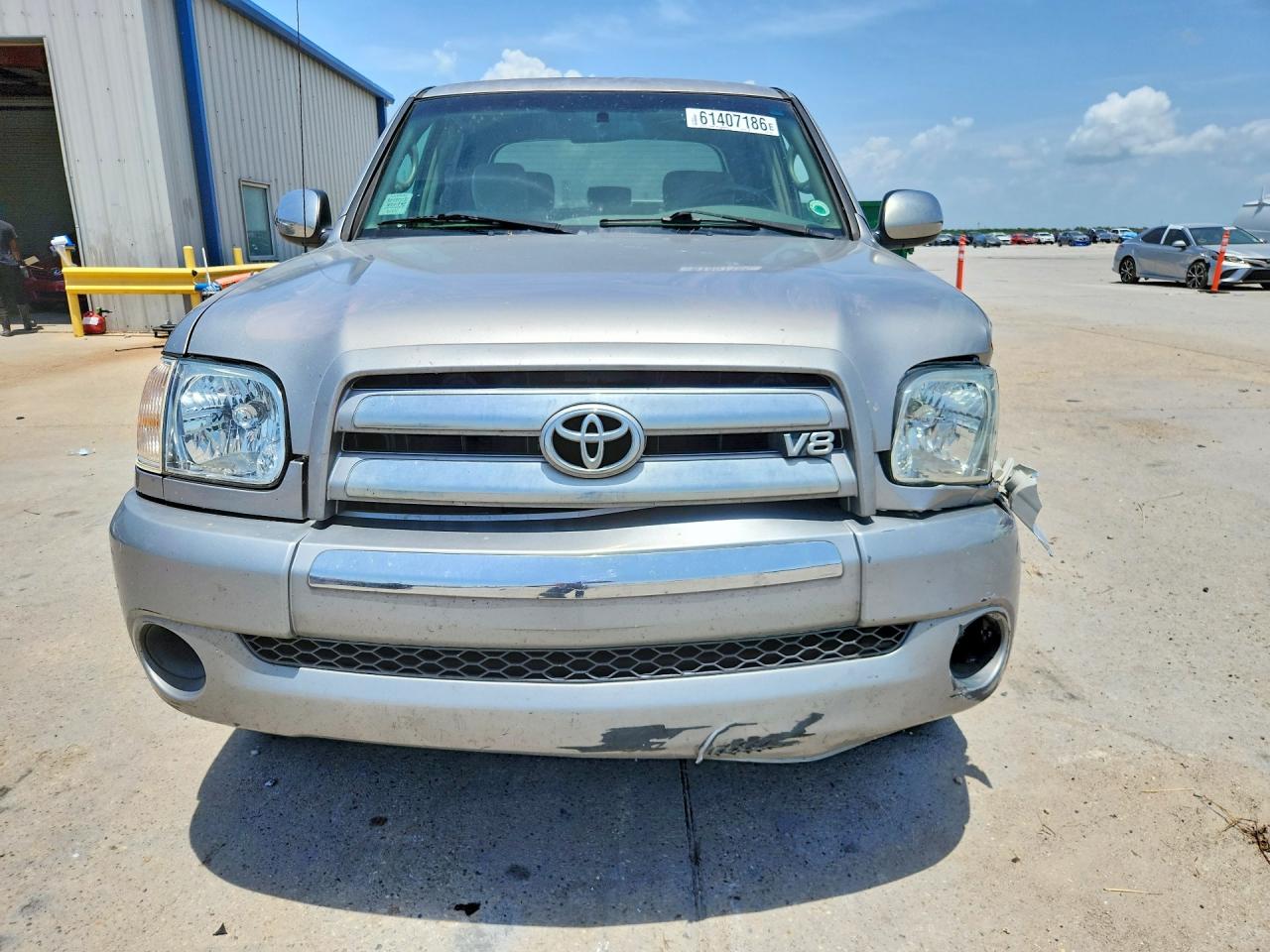 2006 Toyota Tundra Double Cab Sr5 Silver vin: 5TBET34186S510273