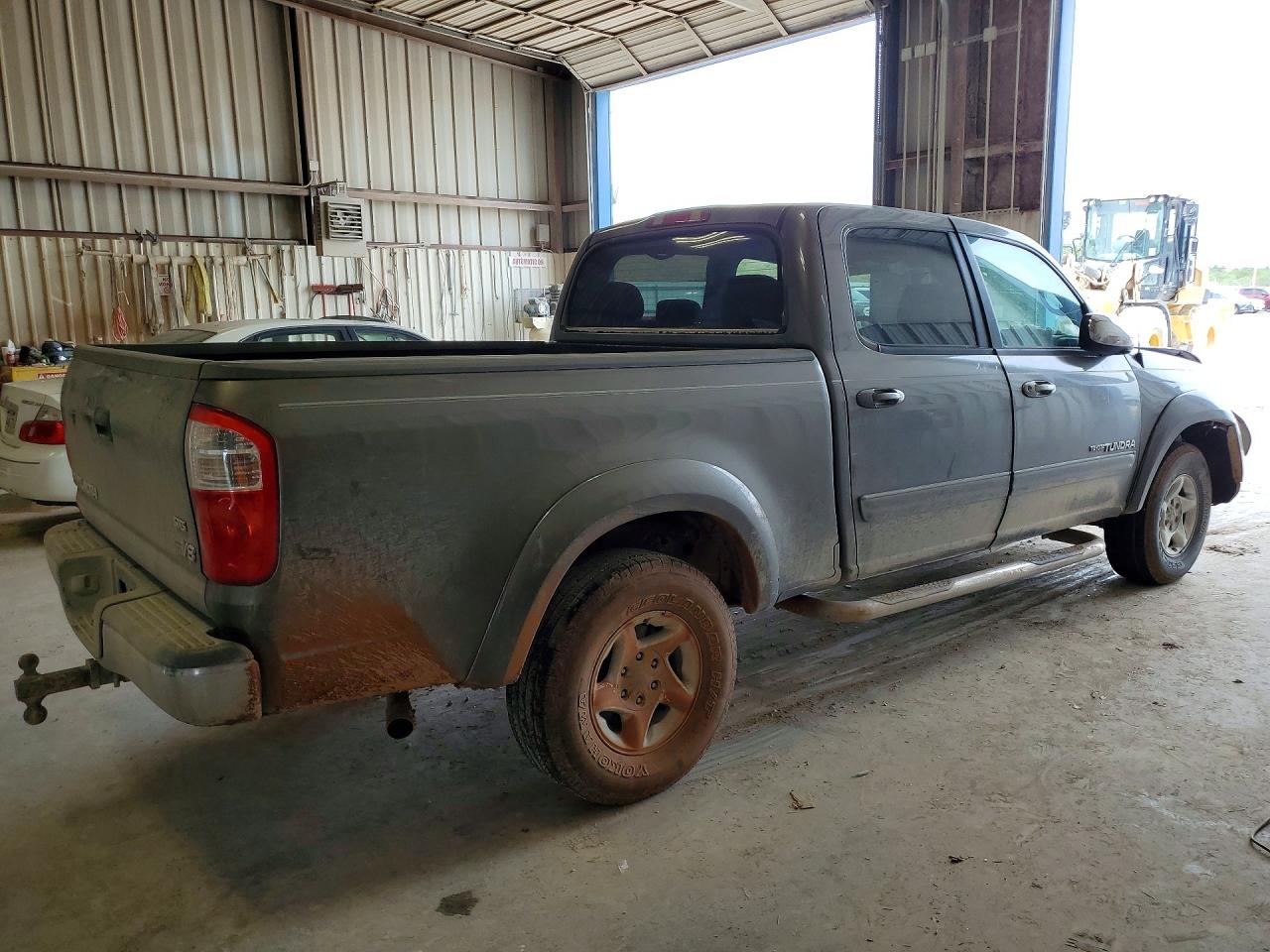 2005 Toyota Tundra Double Cab Sr5 Gray vin: 5TBET34195S476665