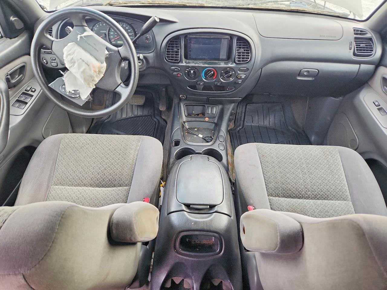 2006 Toyota Tundra Double Cab Sr5 Gray vin: 5TBET34196S514056