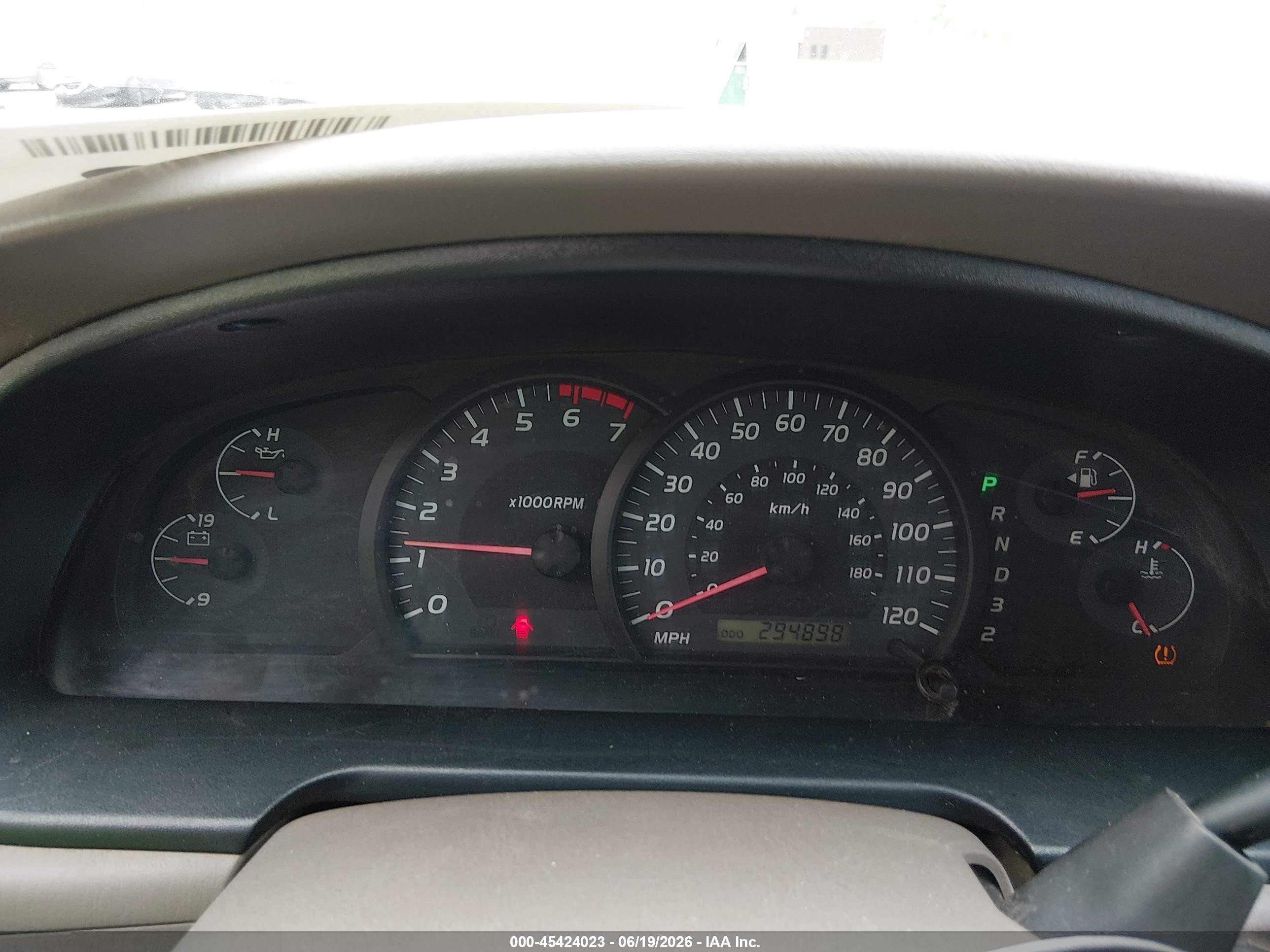 2006 Toyota Tundra Sr5 V8 Желто-коричневый vin: 5TBET34196S515272