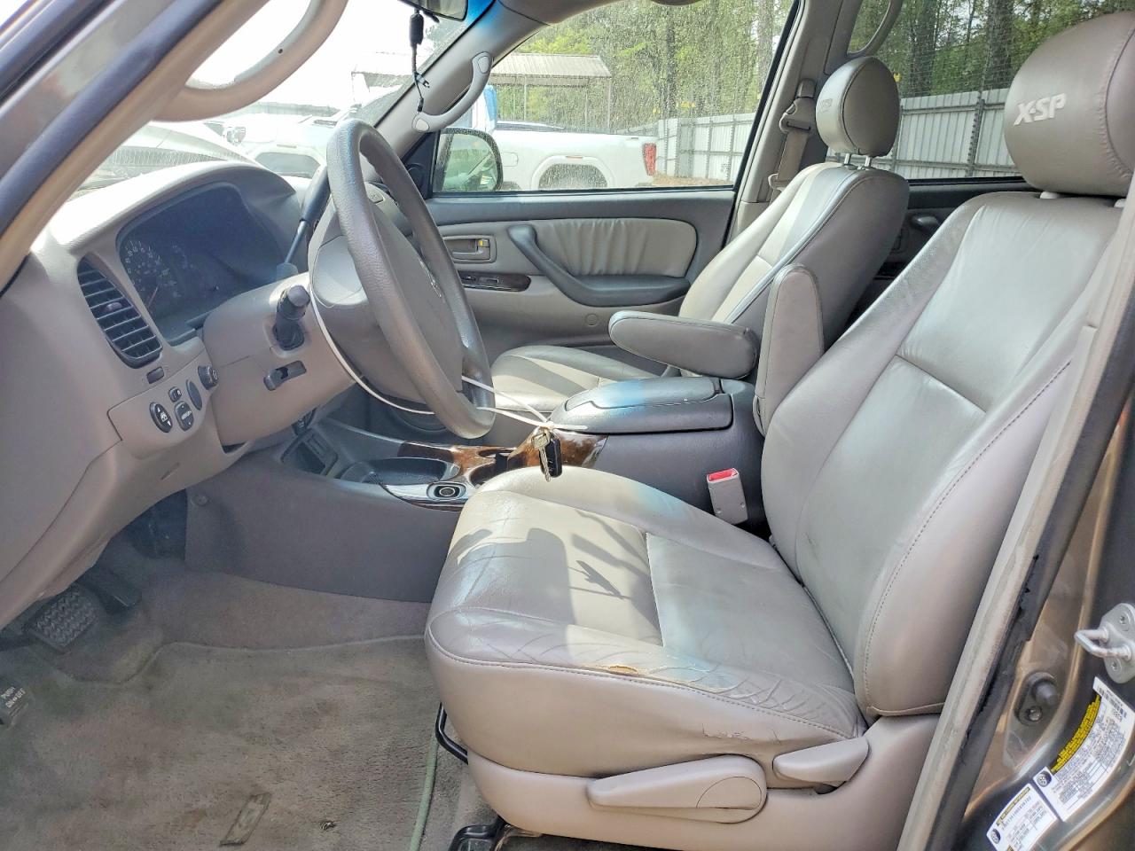 2006 Toyota Tundra Sr5 Серый vin: 5TBET34196S536722