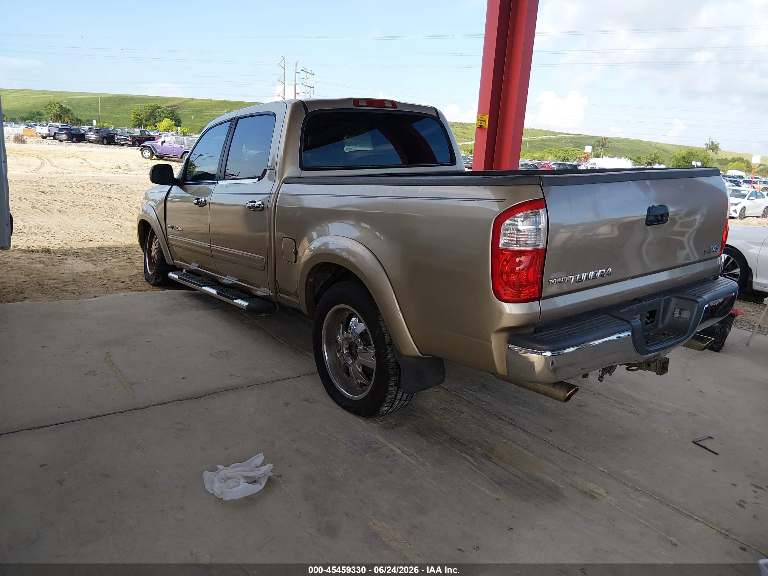 2004 Toyota Tundra Sr5 V8 Gray vin: 5TBET341X4S442569