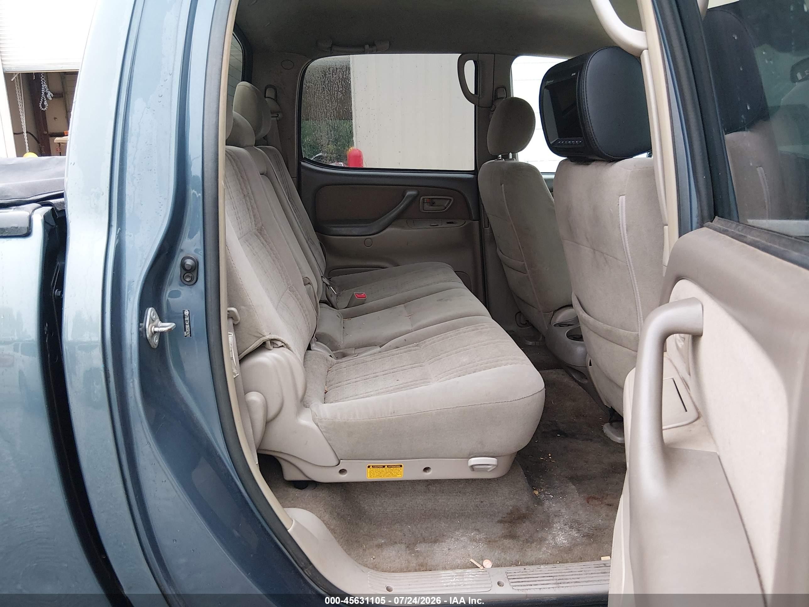 2006 Toyota Tundra Sr5 V8 Синий vin: 5TBET341X6S501431