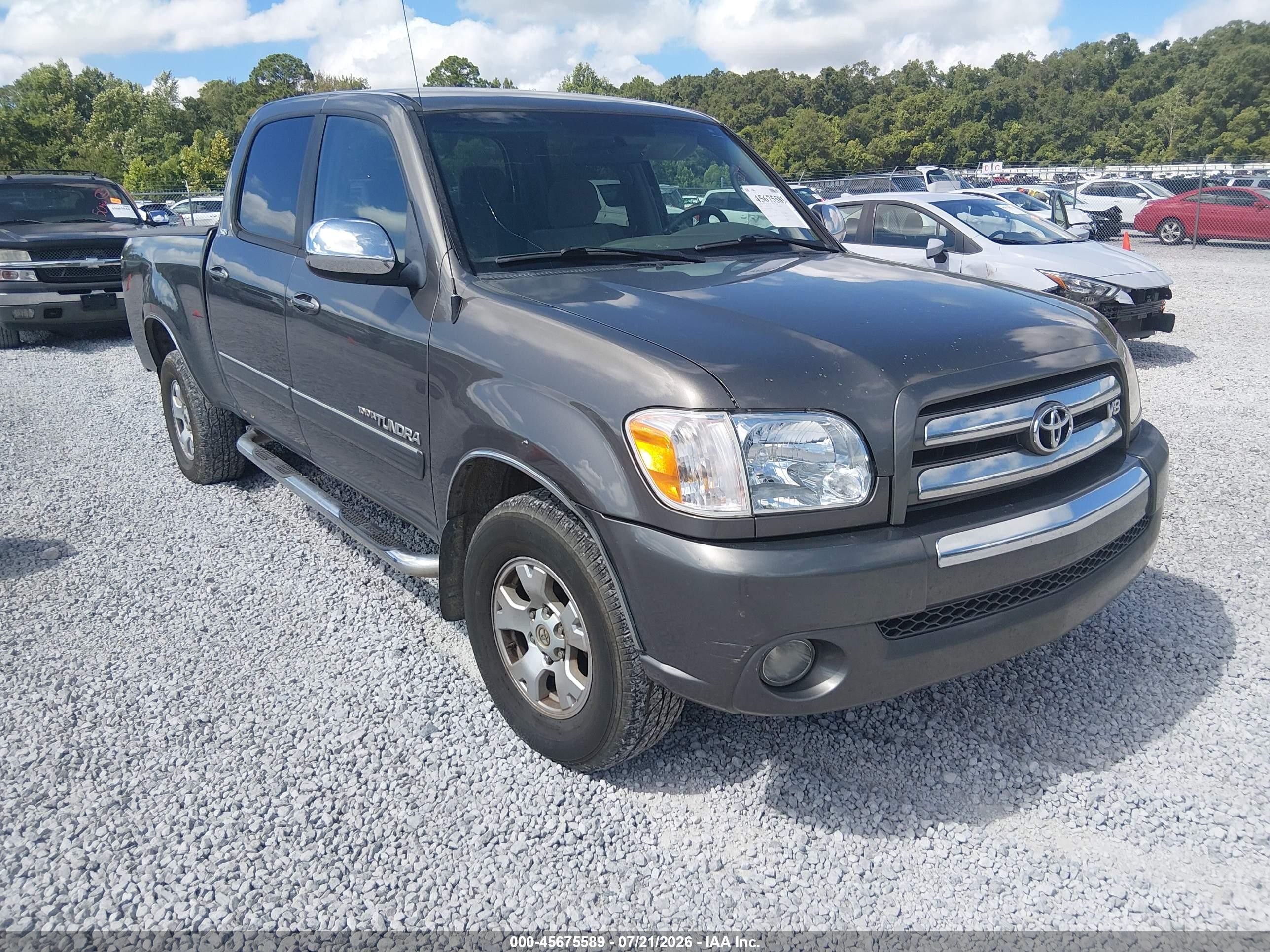 2006 Toyota Tundra Sr5 V8 Желто-коричневый vin: 5TBET341X6S552007