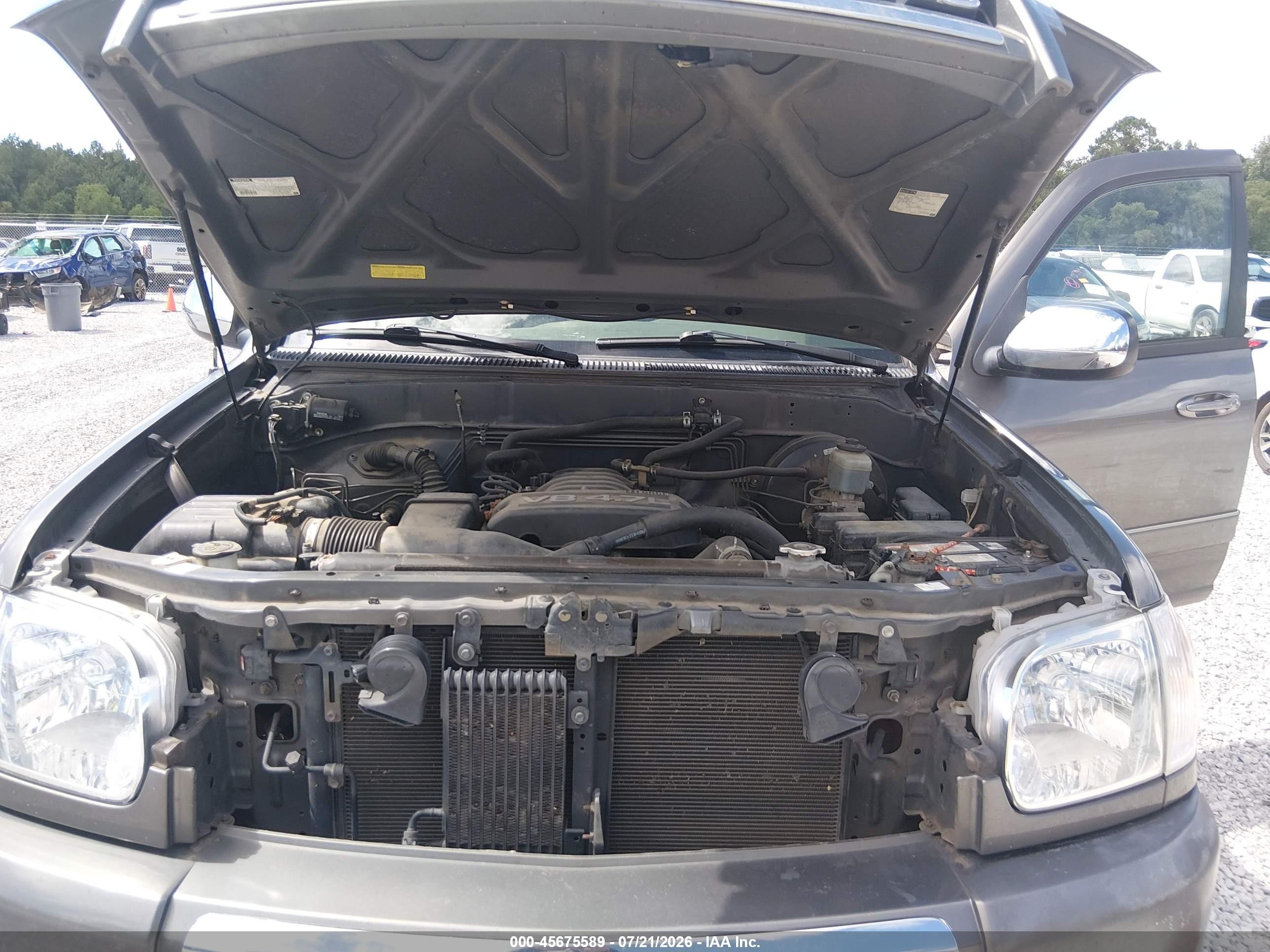 2006 Toyota Tundra Sr5 V8 Желто-коричневый vin: 5TBET341X6S552007