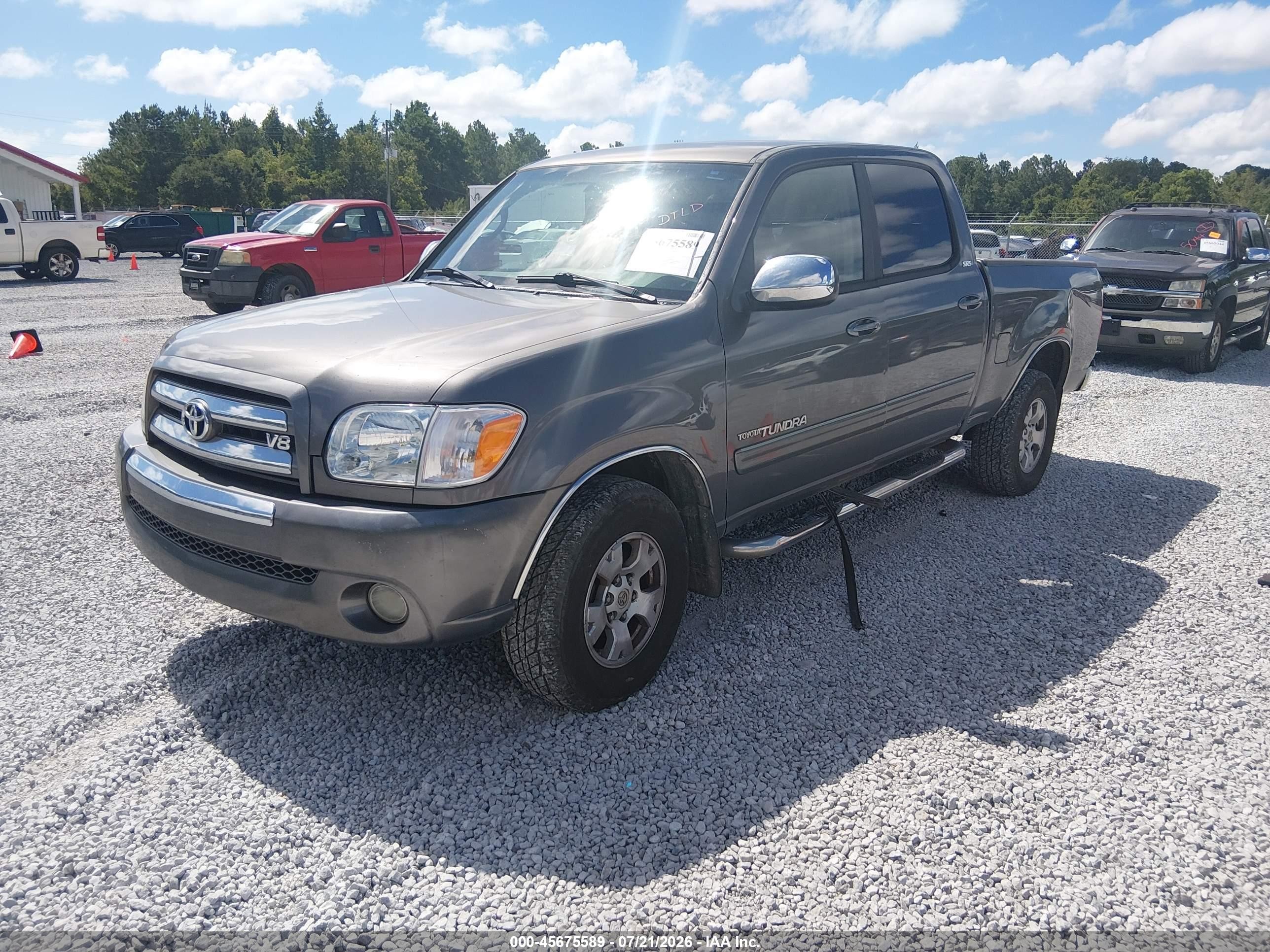 2006 Toyota Tundra Sr5 V8 Желто-коричневый vin: 5TBET341X6S552007