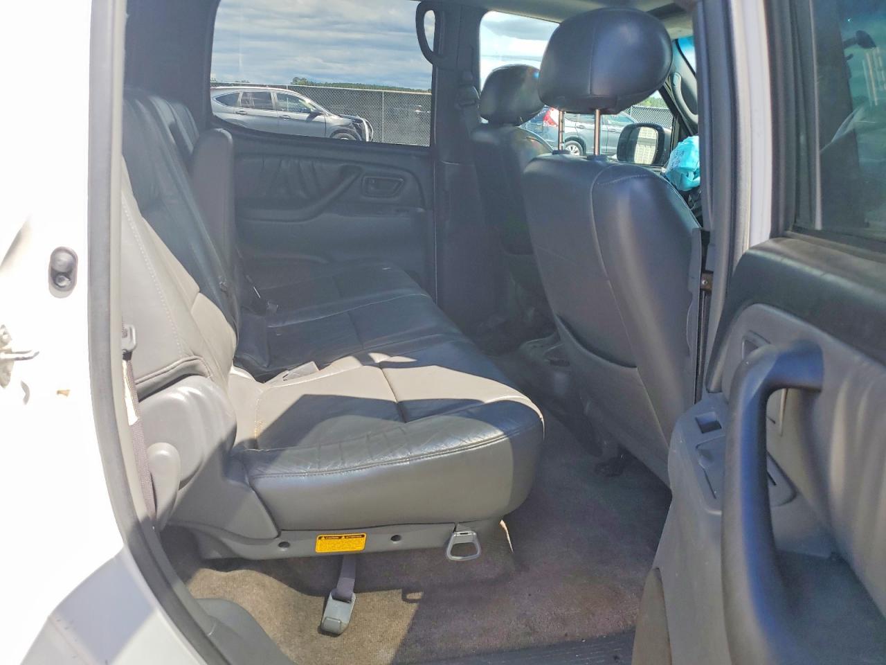 2004 Toyota Tundra Double Cab Limited White vin: 5TBET38124S441832