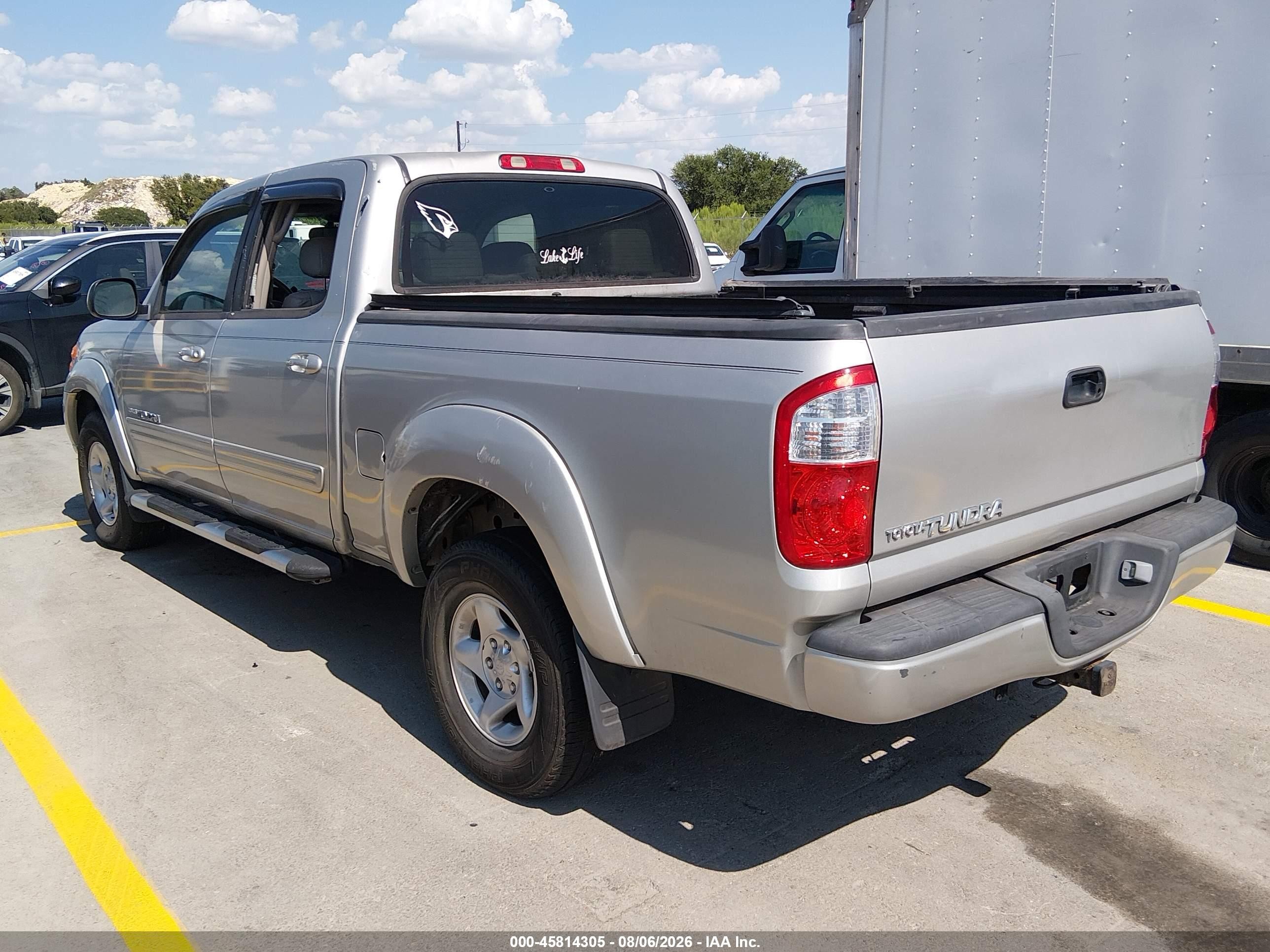 2004 Toyota Tundra Limited V8 Gray vin: 5TBET38134S444383