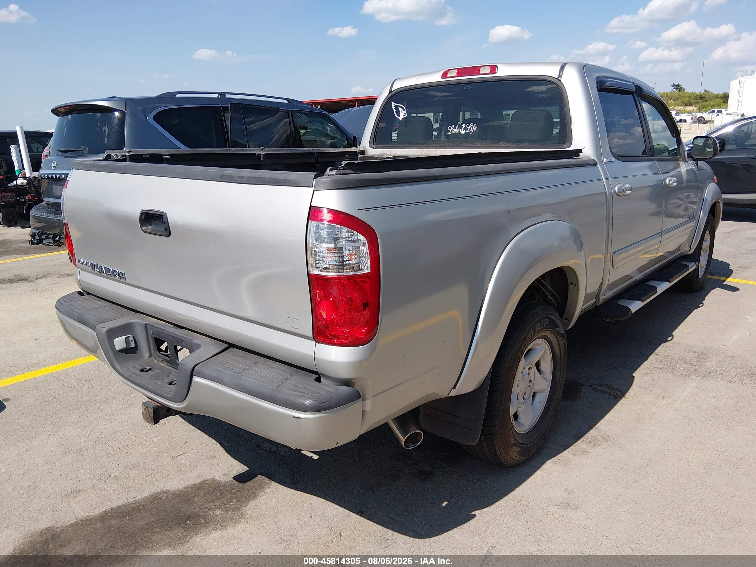 2004 Toyota Tundra Limited V8 Gray vin: 5TBET38134S444383