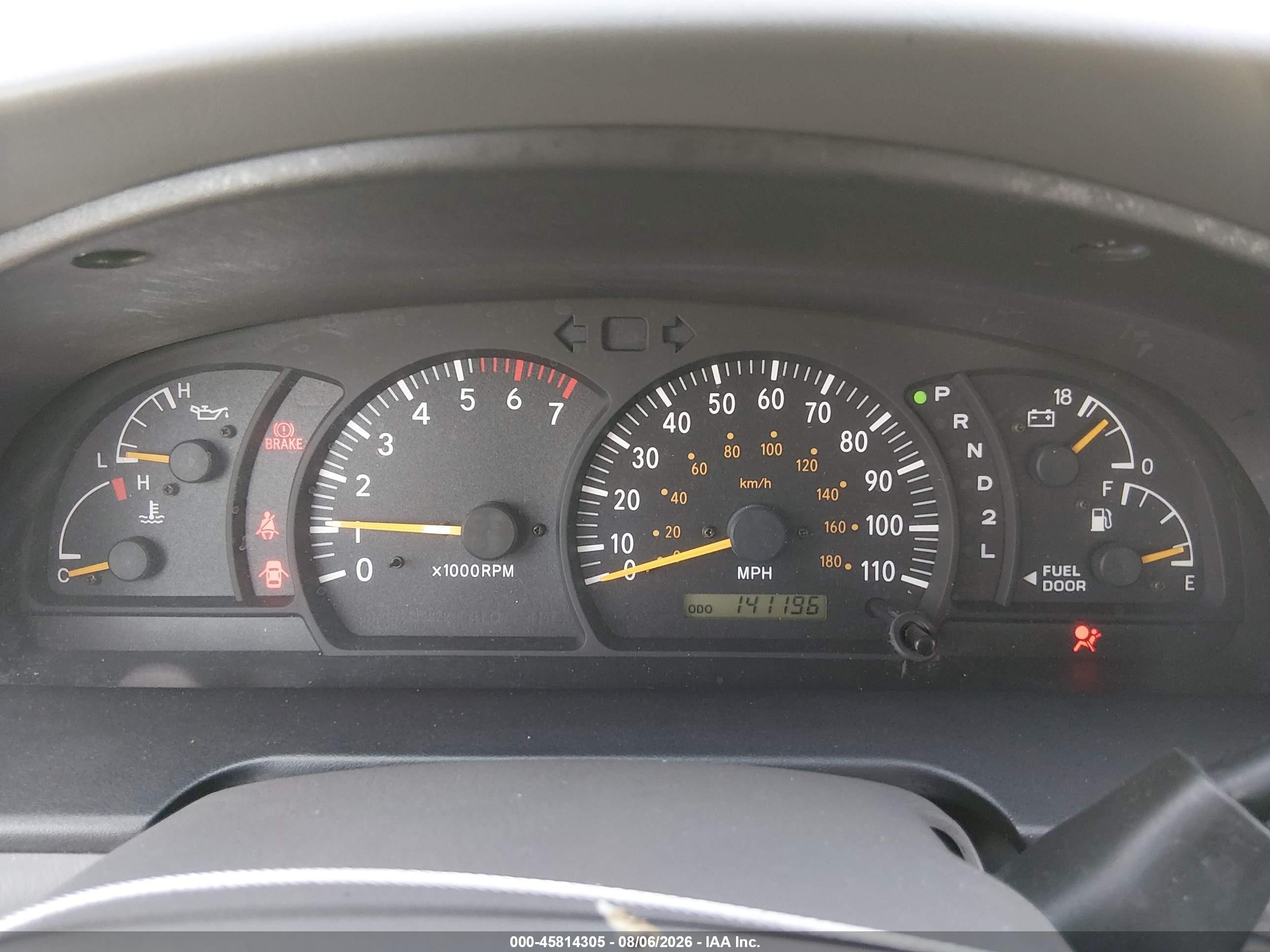 2004 Toyota Tundra Limited V8 Gray vin: 5TBET38134S444383