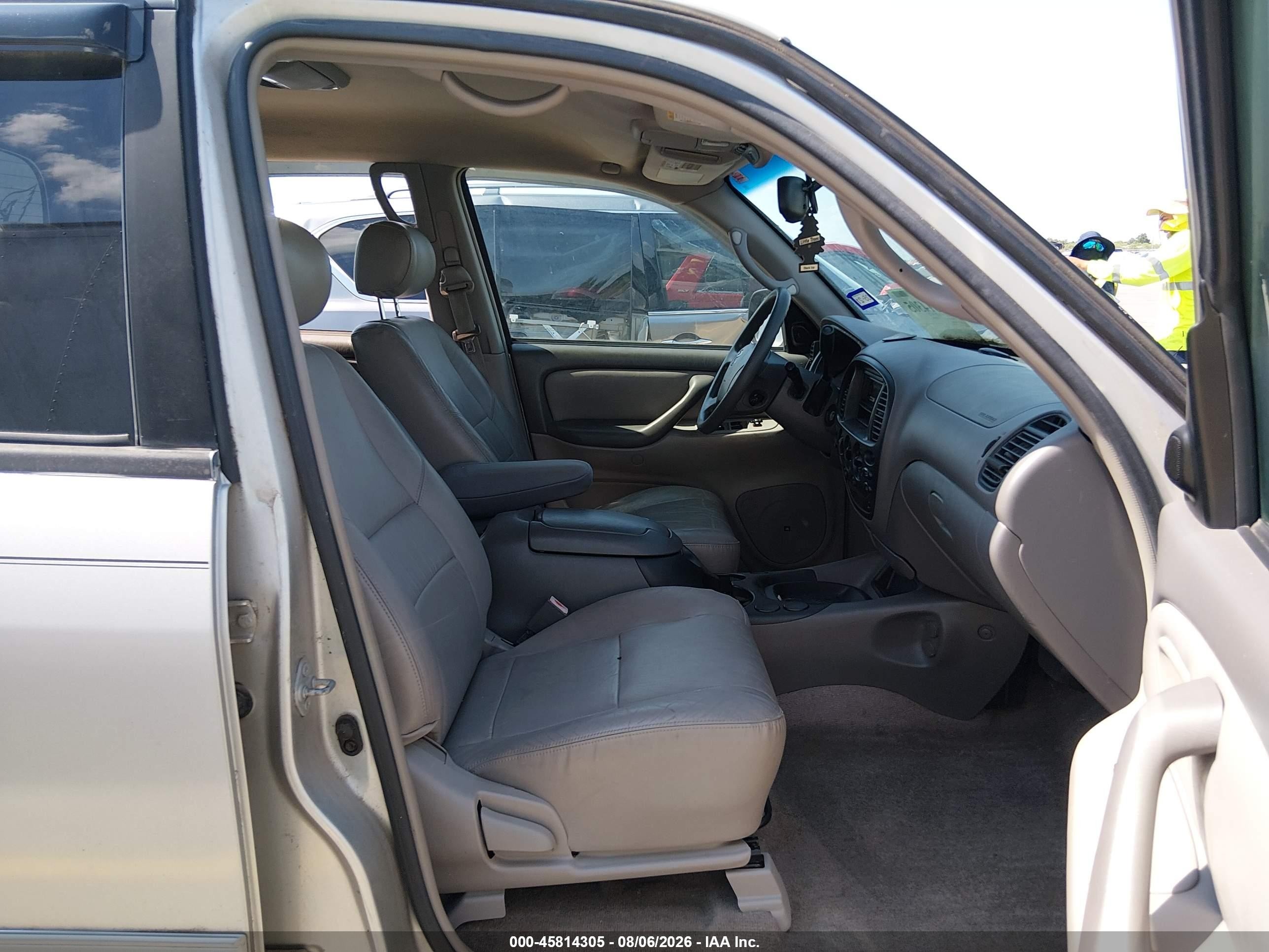 2004 Toyota Tundra Limited V8 Gray vin: 5TBET38134S444383