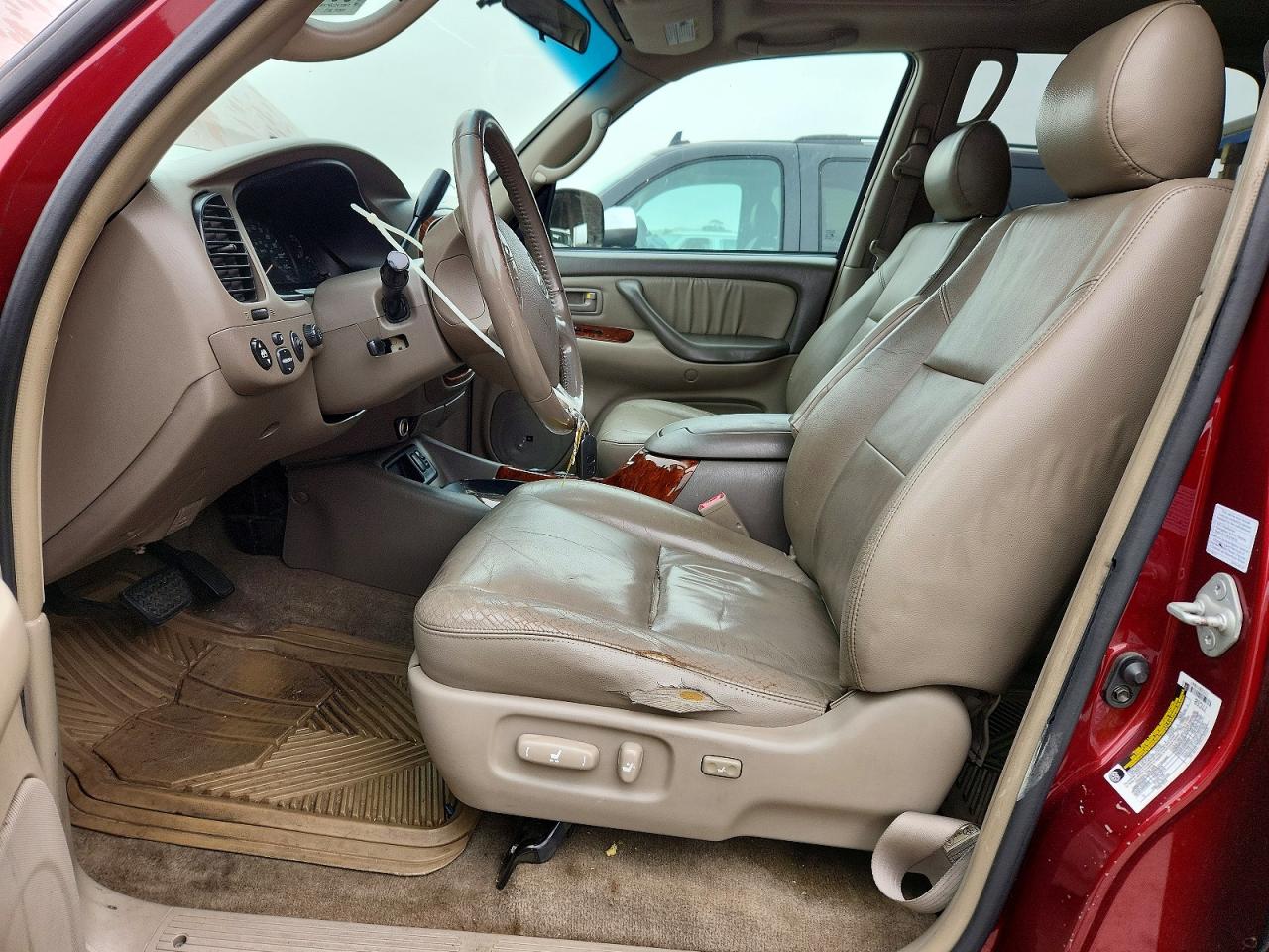 2006 Toyota Tundra Double Cab Limited Maroon vin: 5TBET38166S514574