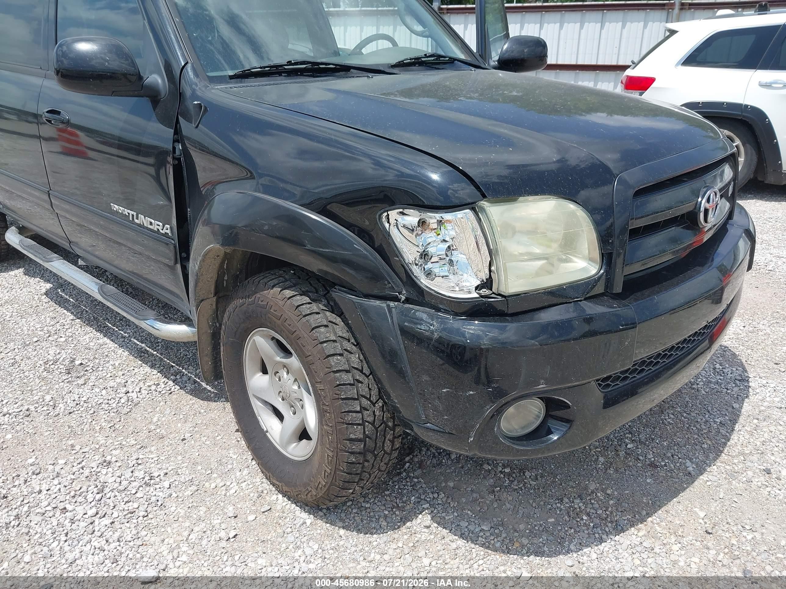 2004 Toyota Tundra Limited V8 Черный vin: 5TBET38174S438506