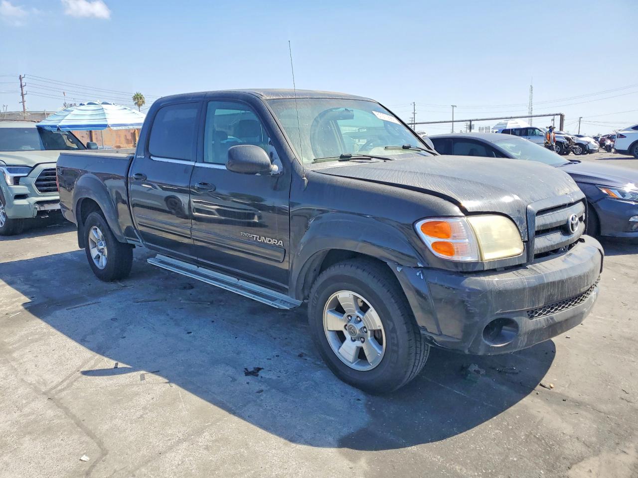 2004 Toyota Tundra Limited Black vin: 5TBET38174S449764
