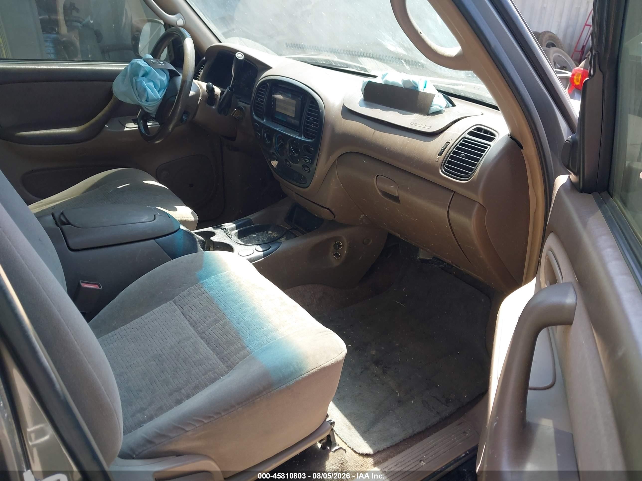 2004 Toyota Tundra Limited V8 Gray vin: 5TBET381X4S459883