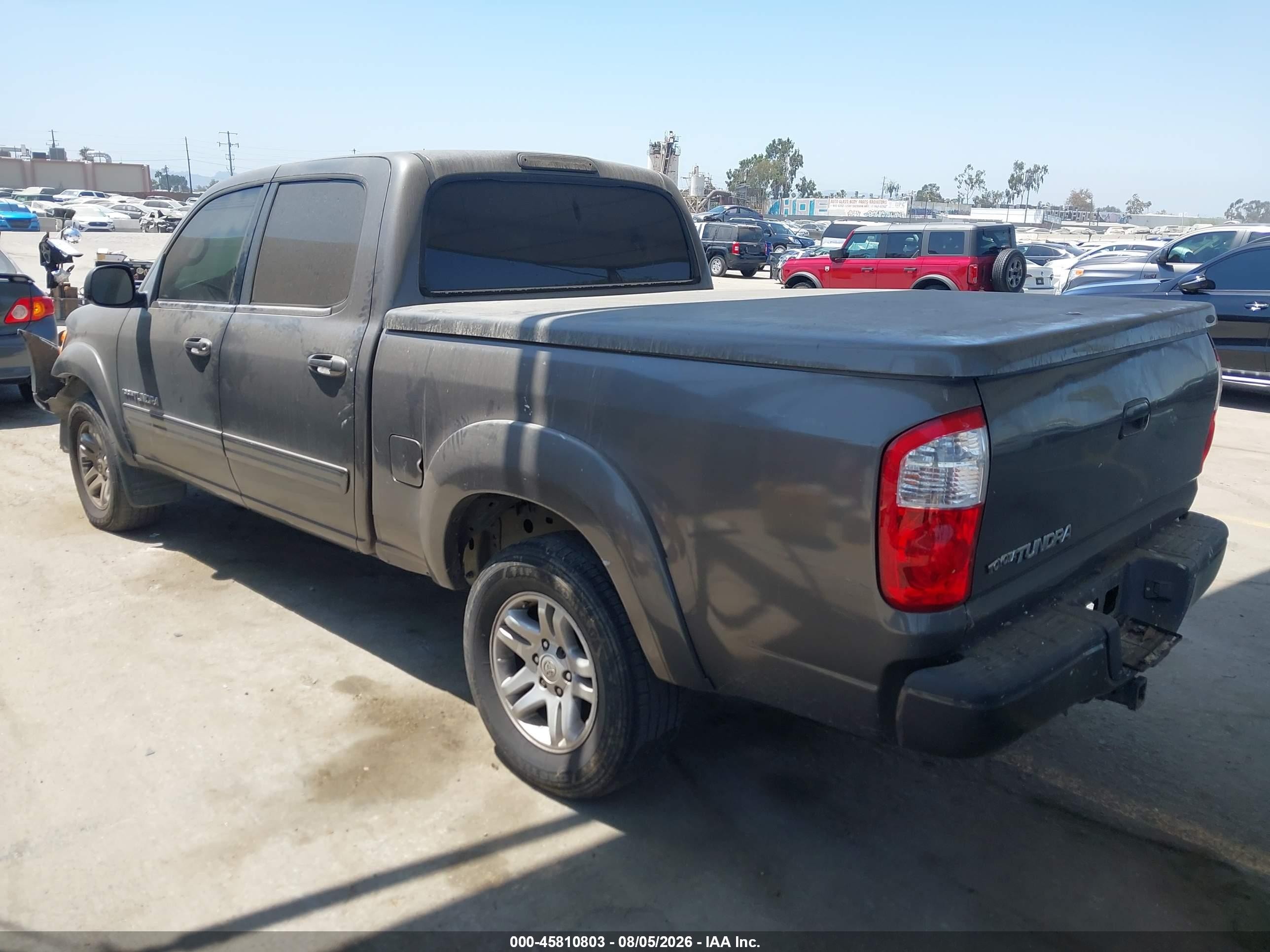 2004 Toyota Tundra Limited V8 Gray vin: 5TBET381X4S459883