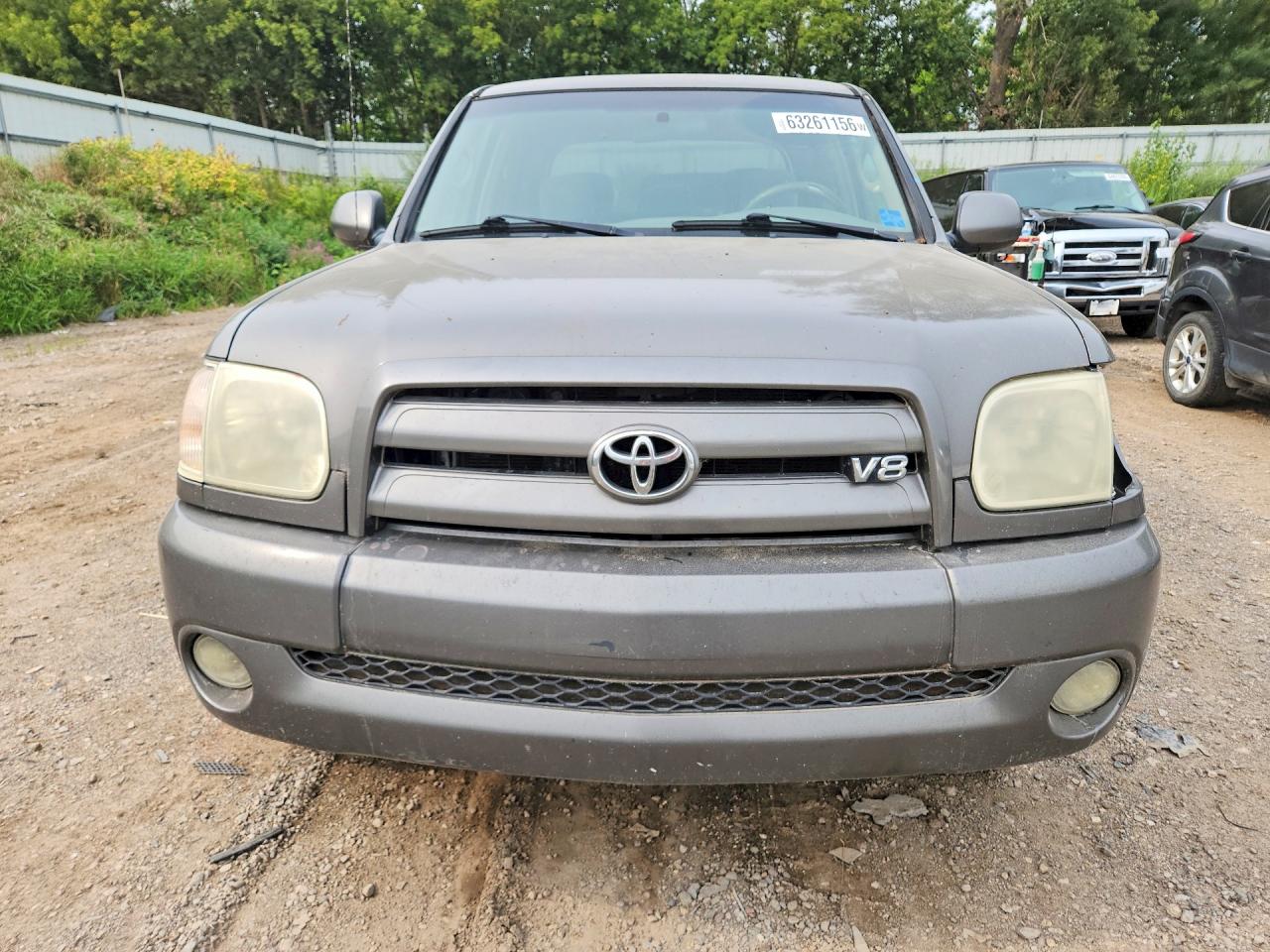 2005 Toyota Tundra Double Cab Limited Gray vin: 5TBET381X5S485398