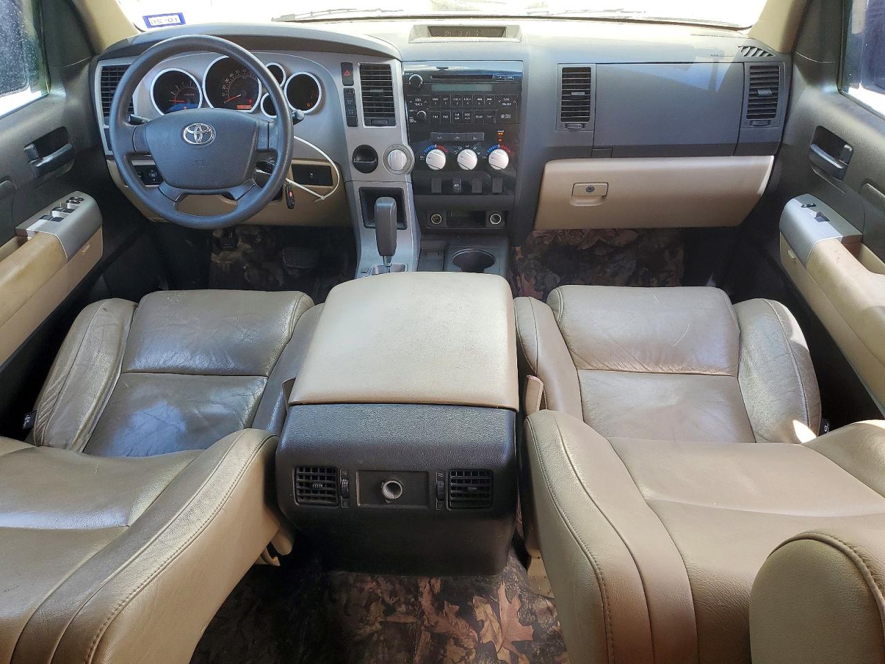 2007 Toyota Tundra Crewmax Sr5 Желто-коричневый vin: 5TBET54107S456528