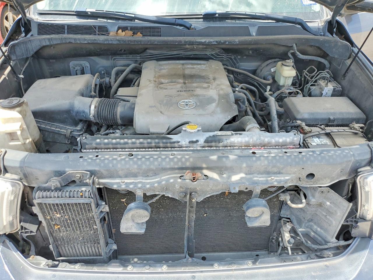 2007 Toyota Tundra Crewmax Sr5 Blue vin: 5TBEV54157S460469