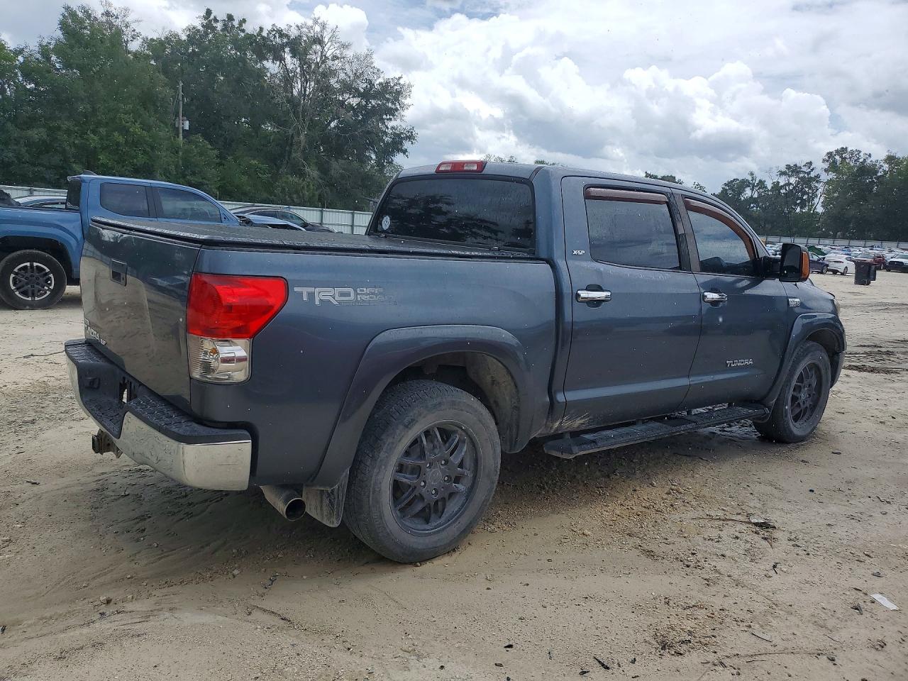 2008 Toyota Tundra Sr5 Gray vin: 5TBEV54188S474111