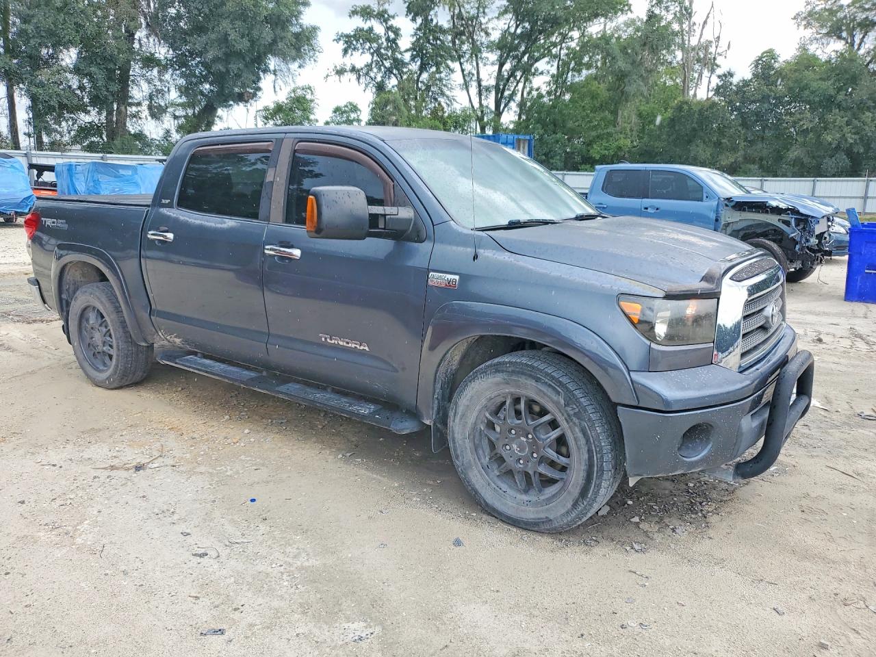 2008 Toyota Tundra Sr5 Gray vin: 5TBEV54188S474111