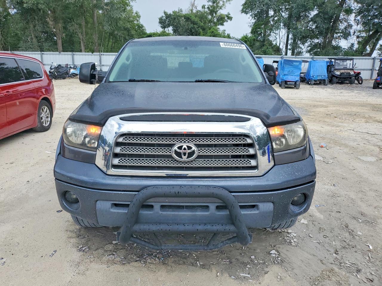 2008 Toyota Tundra Sr5 Gray vin: 5TBEV54188S474111