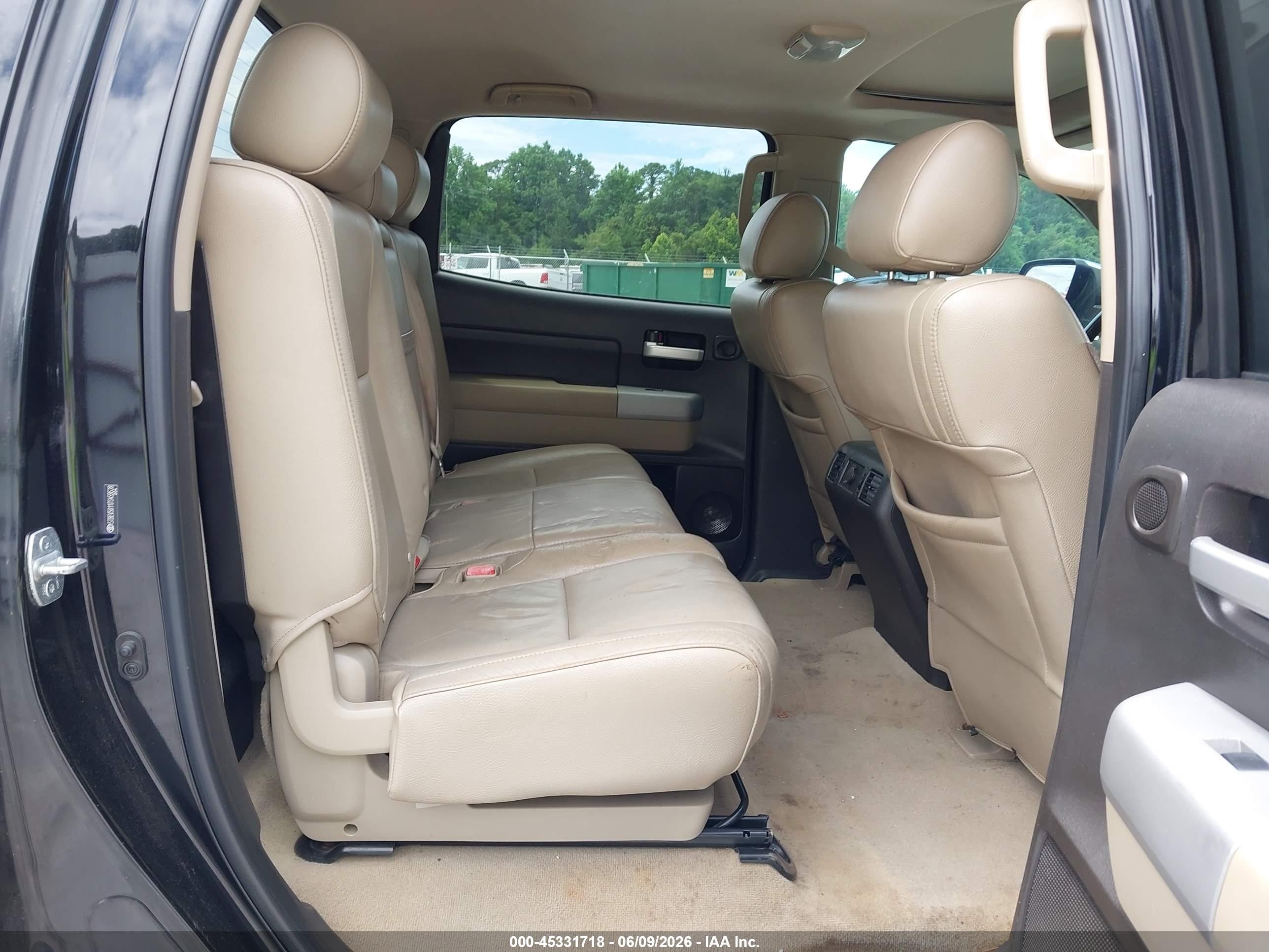 2007 Toyota Tundra Limited 5.7l V8 Black vin: 5TBEV58117S459538